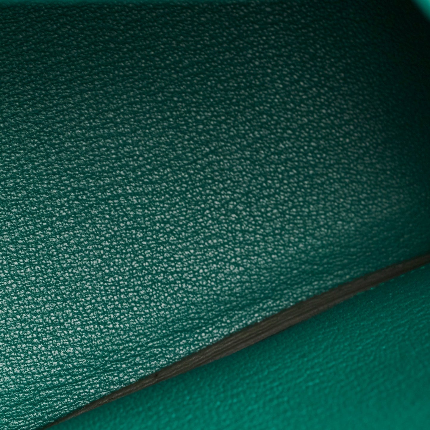 Hermes Birkin 25 Malachite Togo C Stamp