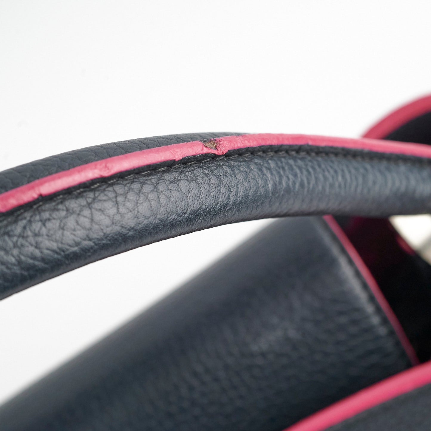 Louis Vuitton Capucines GM Navy Pink