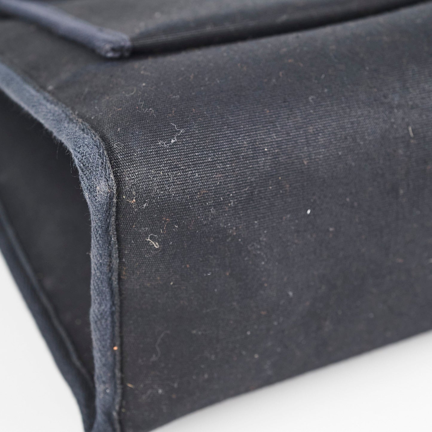 Hermes Herbag 31 Black Square G Stamp