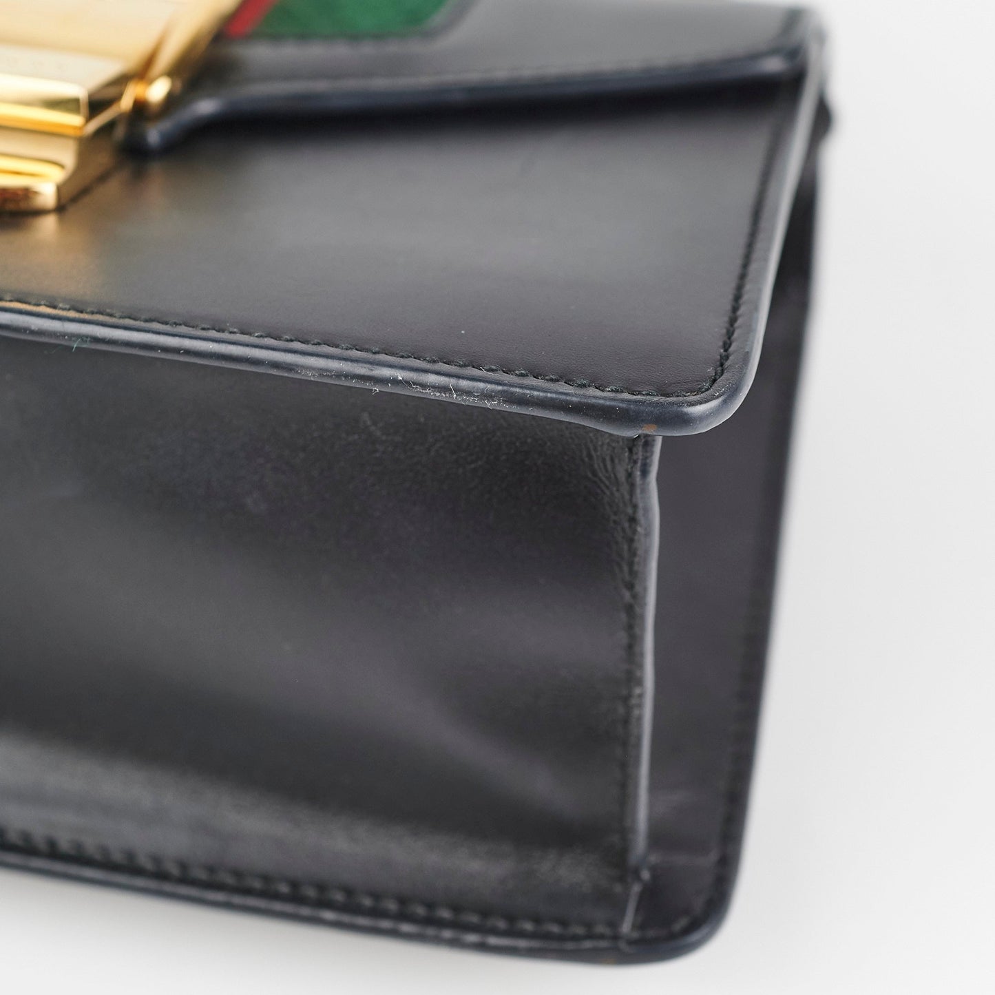 Gucci Sylvie Black Top Handle