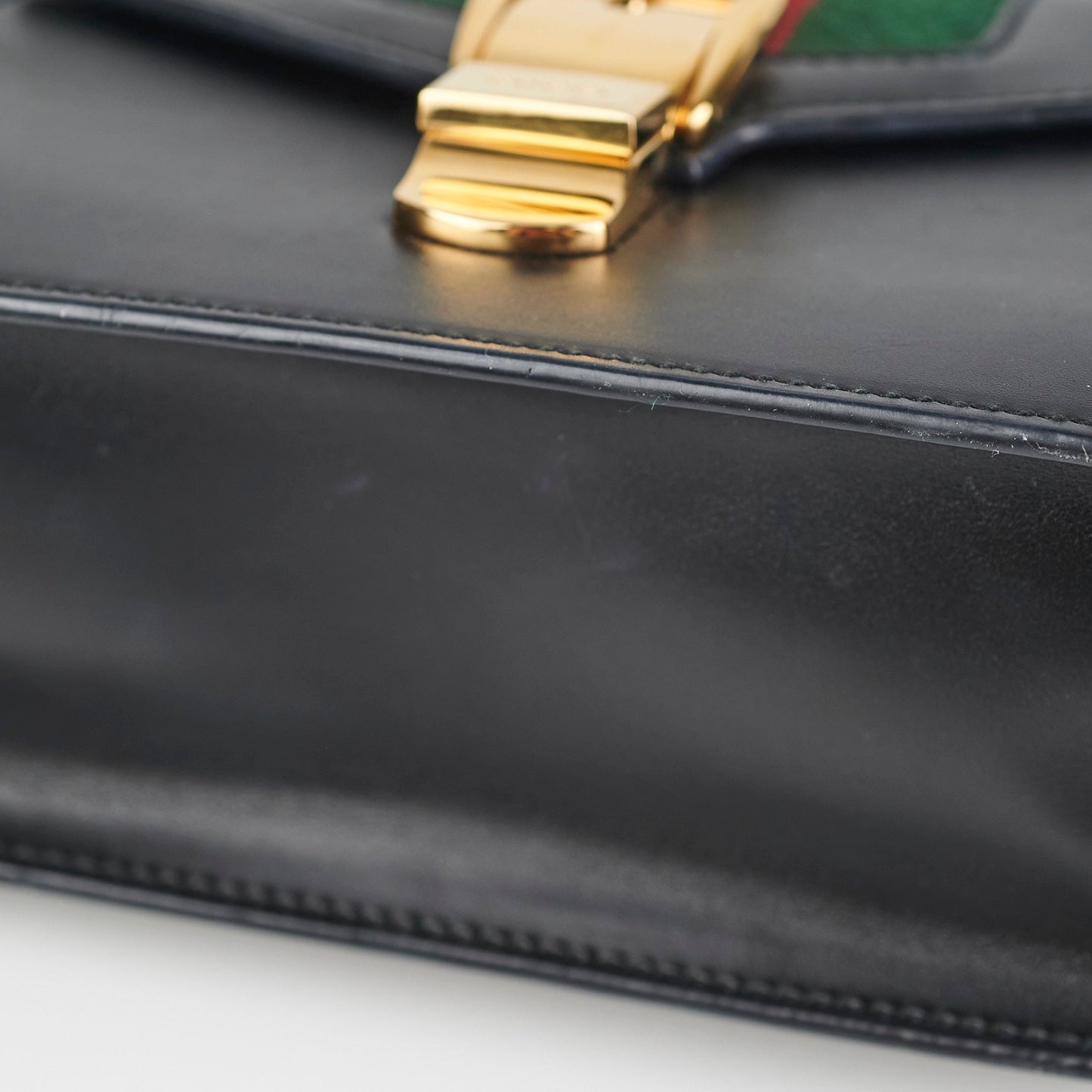 Gucci Sylvie Black Top Handle