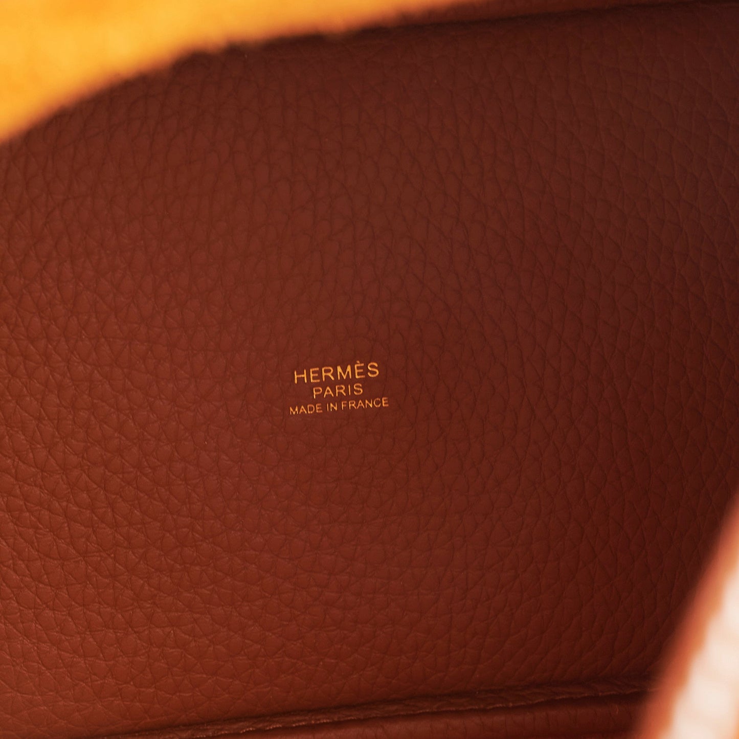 Hermes Picotin 18 Gold B Stamp
