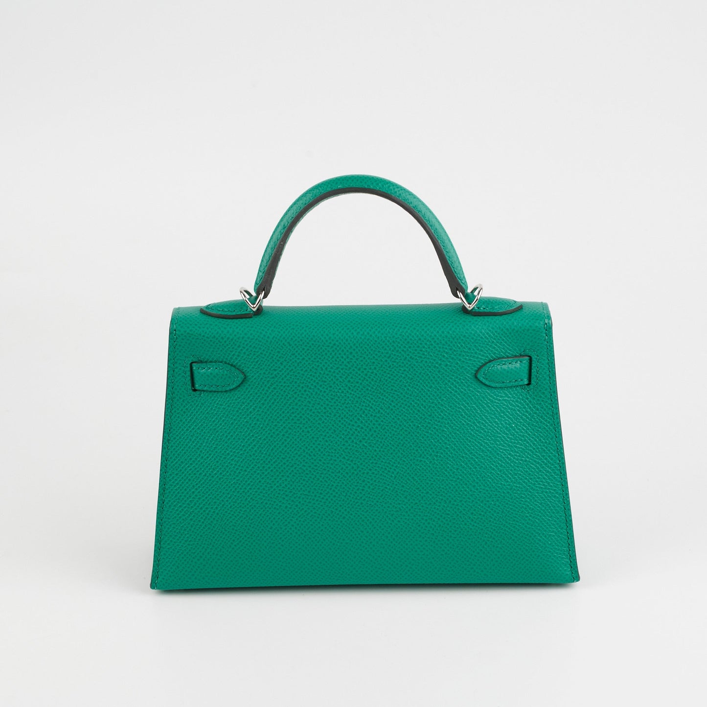 Hermes Mini Kelly Epsom Vert Jade/ Bleu Paradis - U Stamp