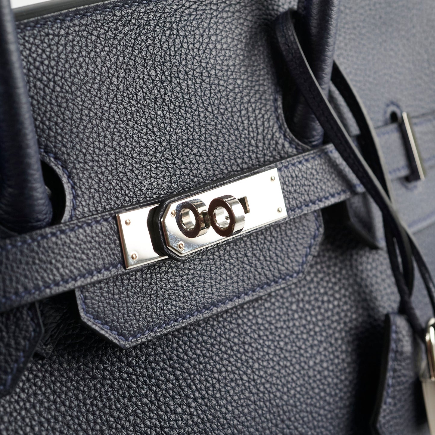 Hermes Birkin 35 Navy Blue T Stamp (2015)