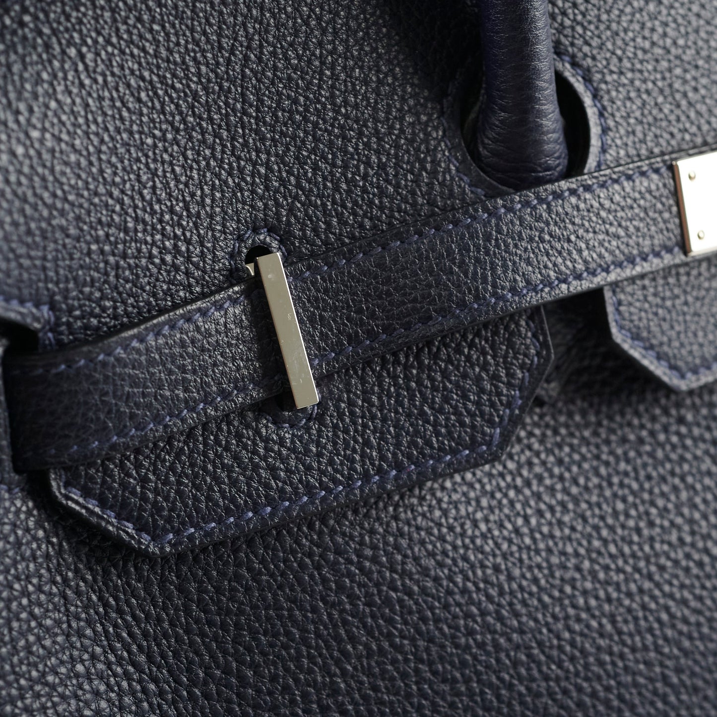 Hermes Birkin 35 Navy Blue T Stamp (2015)
