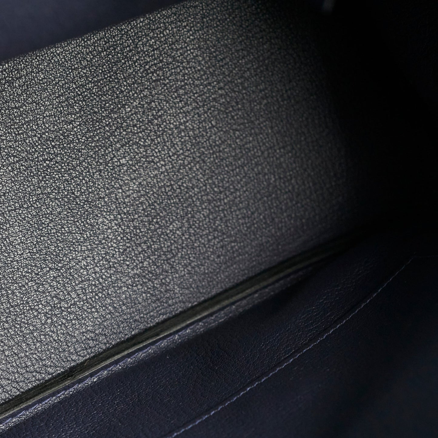 Hermes Birkin 35 Navy Blue T Stamp (2015)