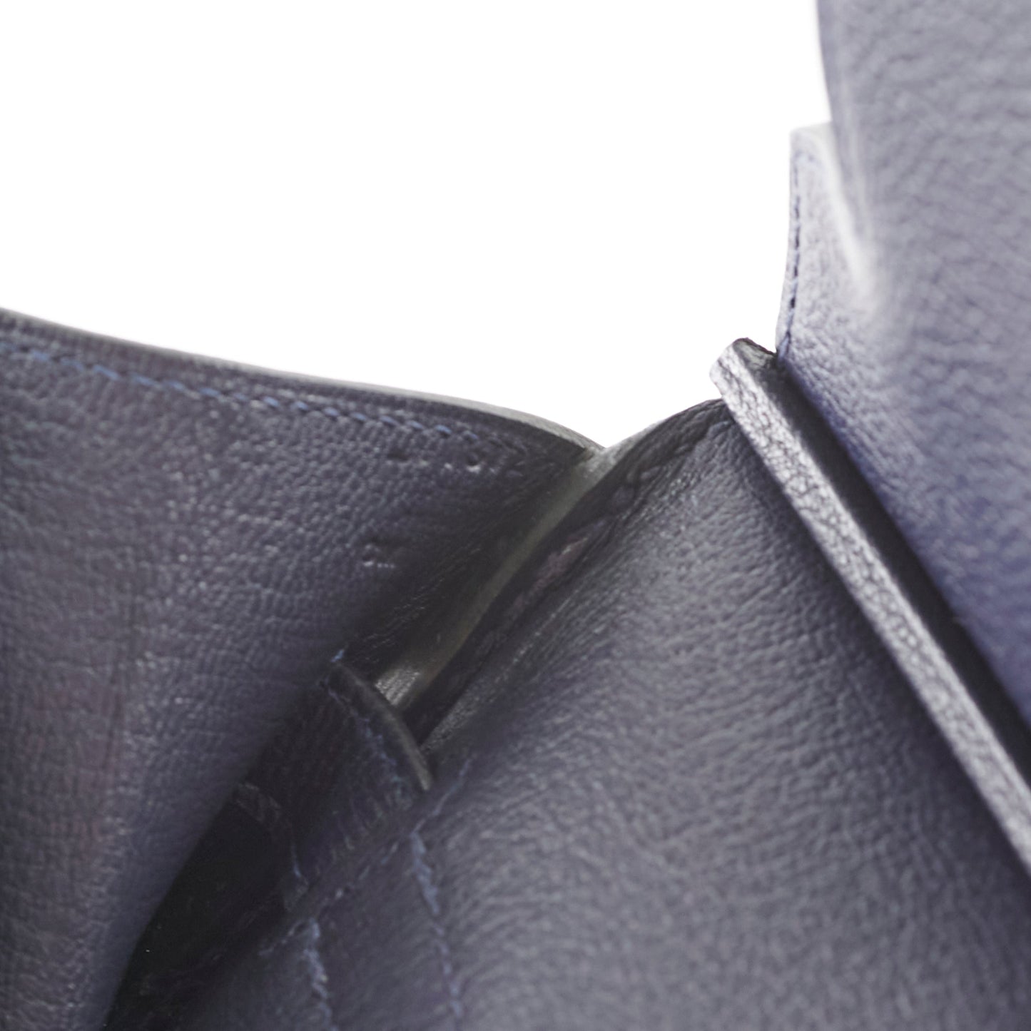 Hermes Birkin 35 Navy Blue T Stamp (2015)