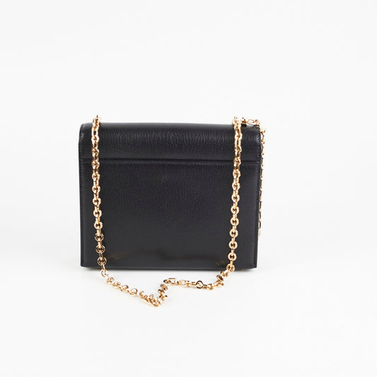 Hermes Verrou Chaine Mini Noir