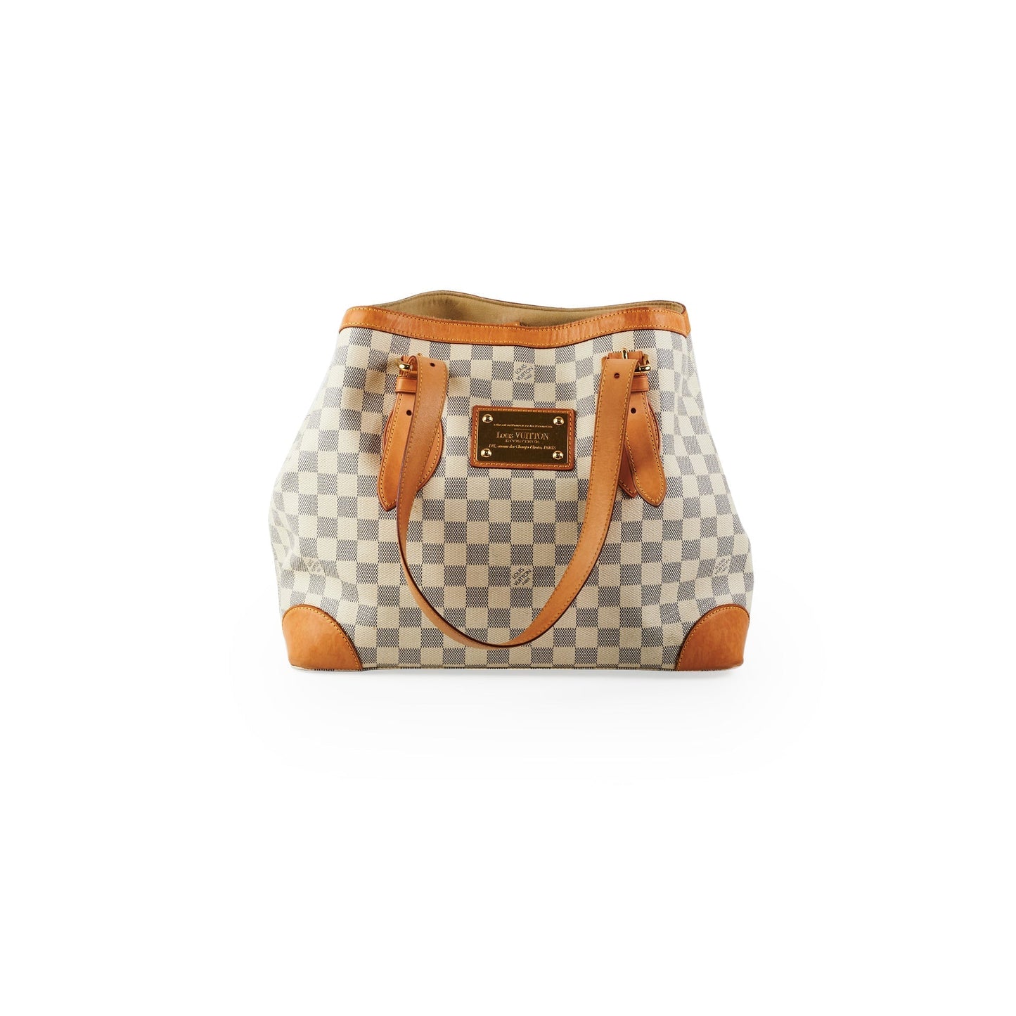 Louis Vuitton Hampstead MM Damier Azur Tote Bag