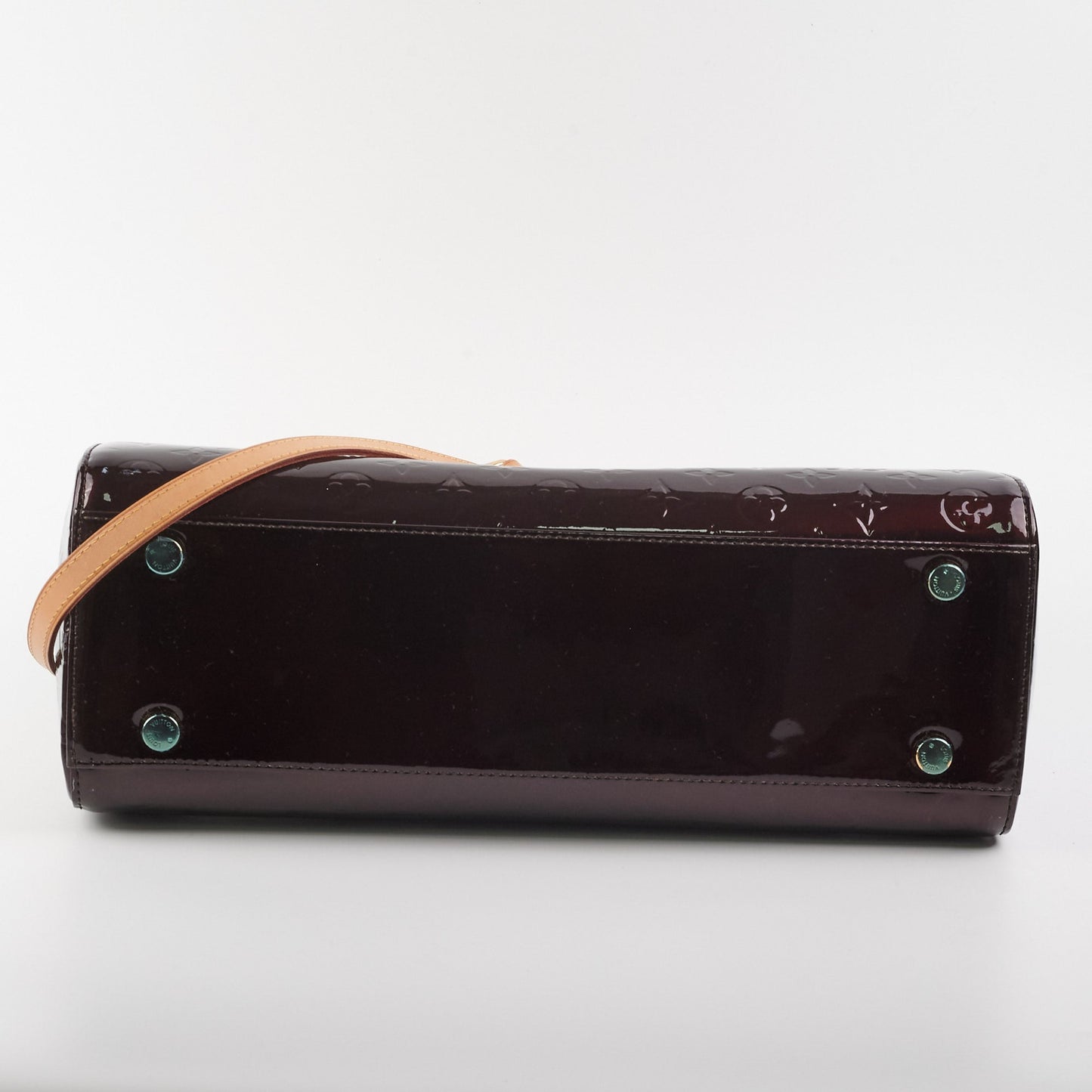 Louis Vuitton Brea MM Amarante Monogram Vernis Bag