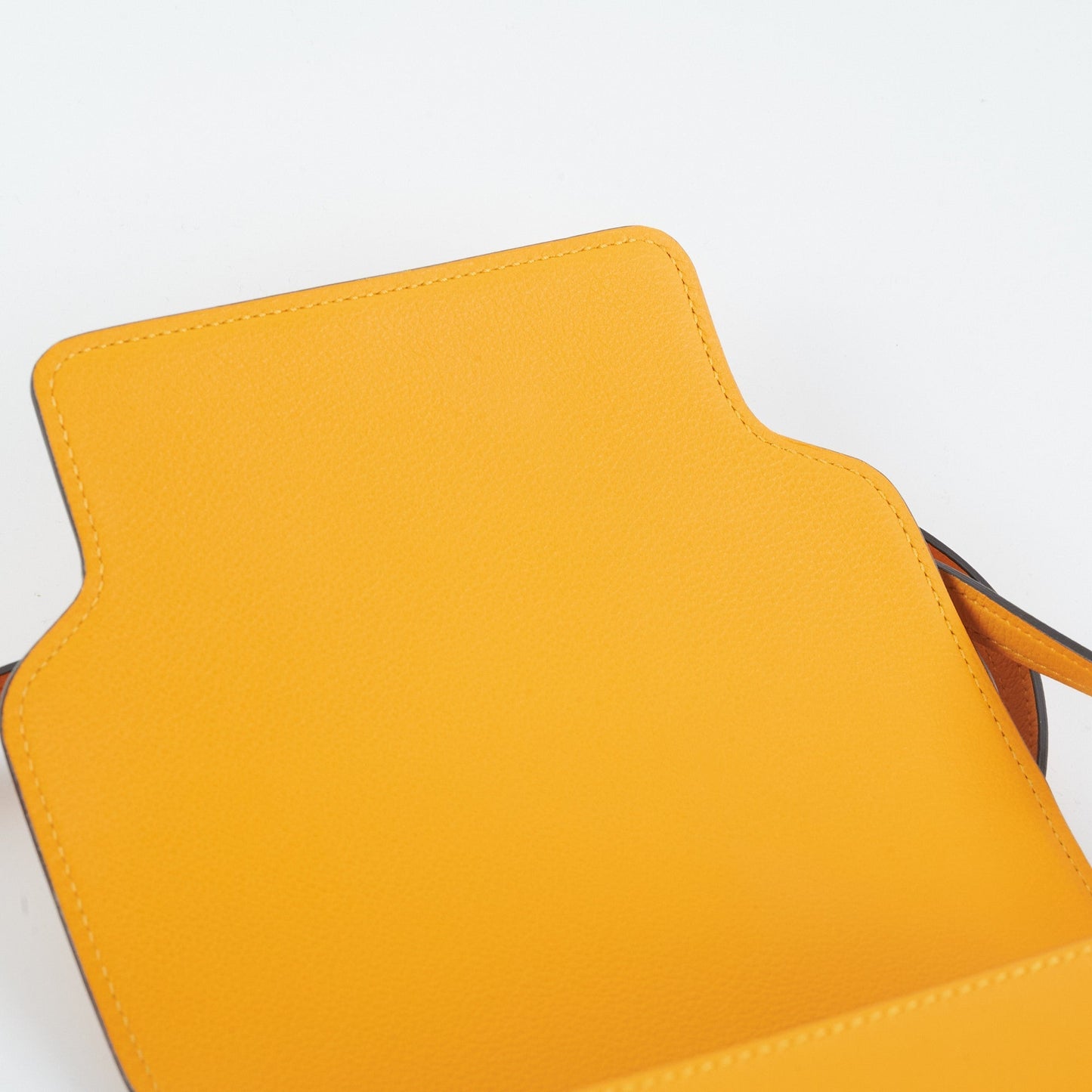Hermes Mini Roulis Jaune D'Or Bag