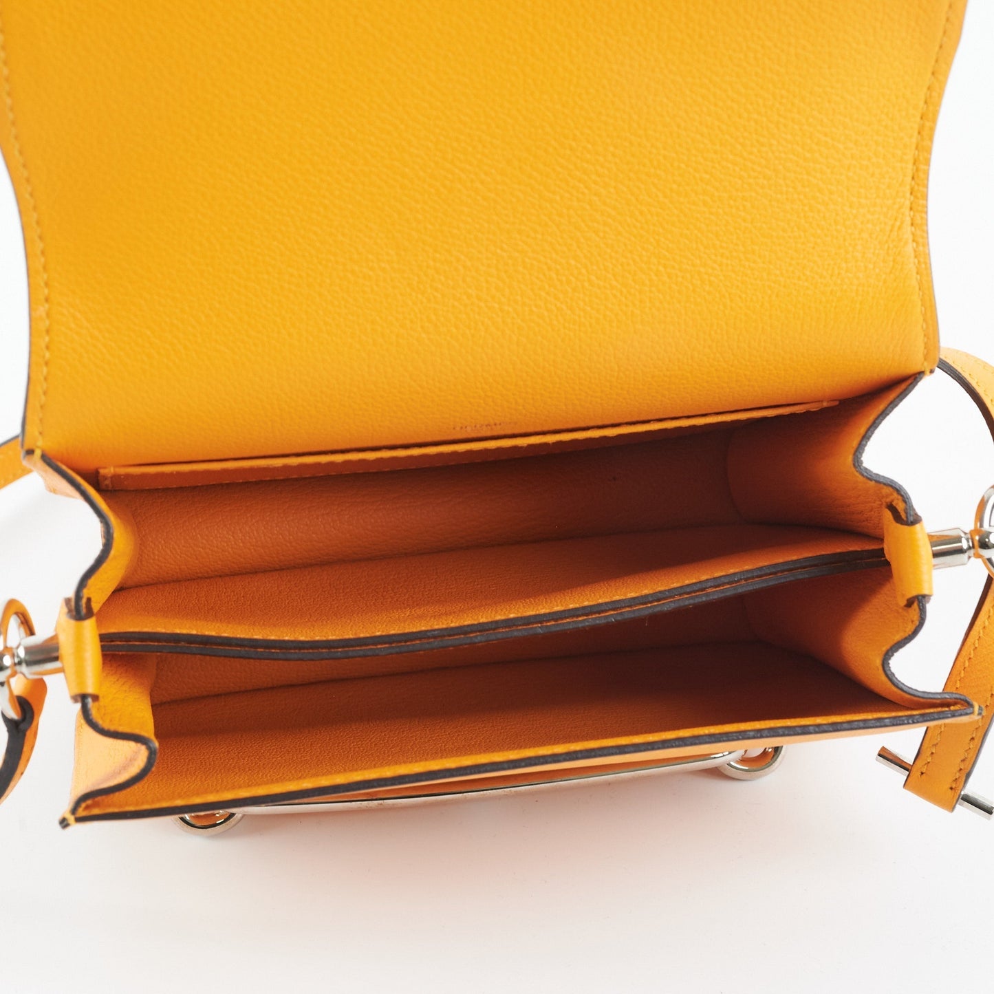 Hermes Mini Roulis Jaune D'Or Bag