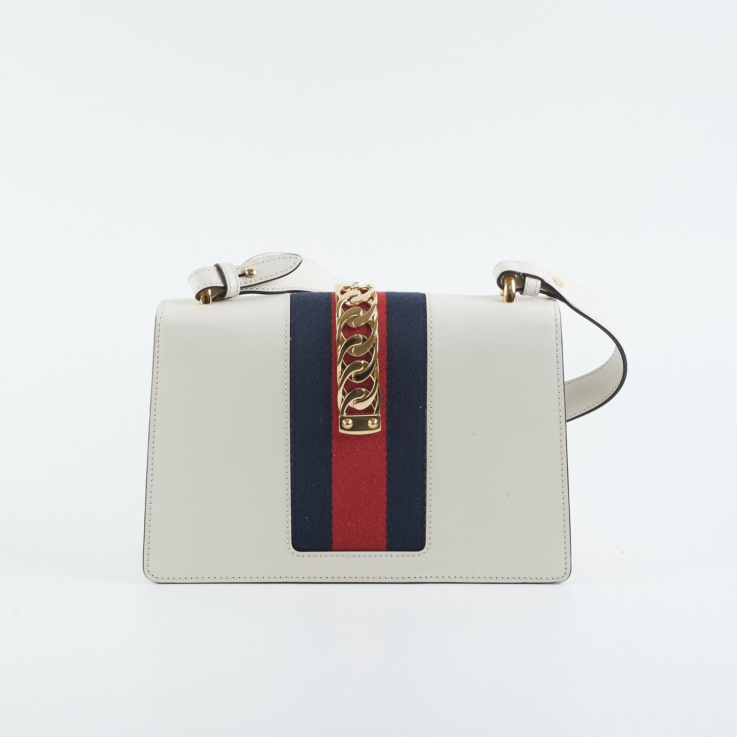 Gucci Sylvia White Shoulder Bag