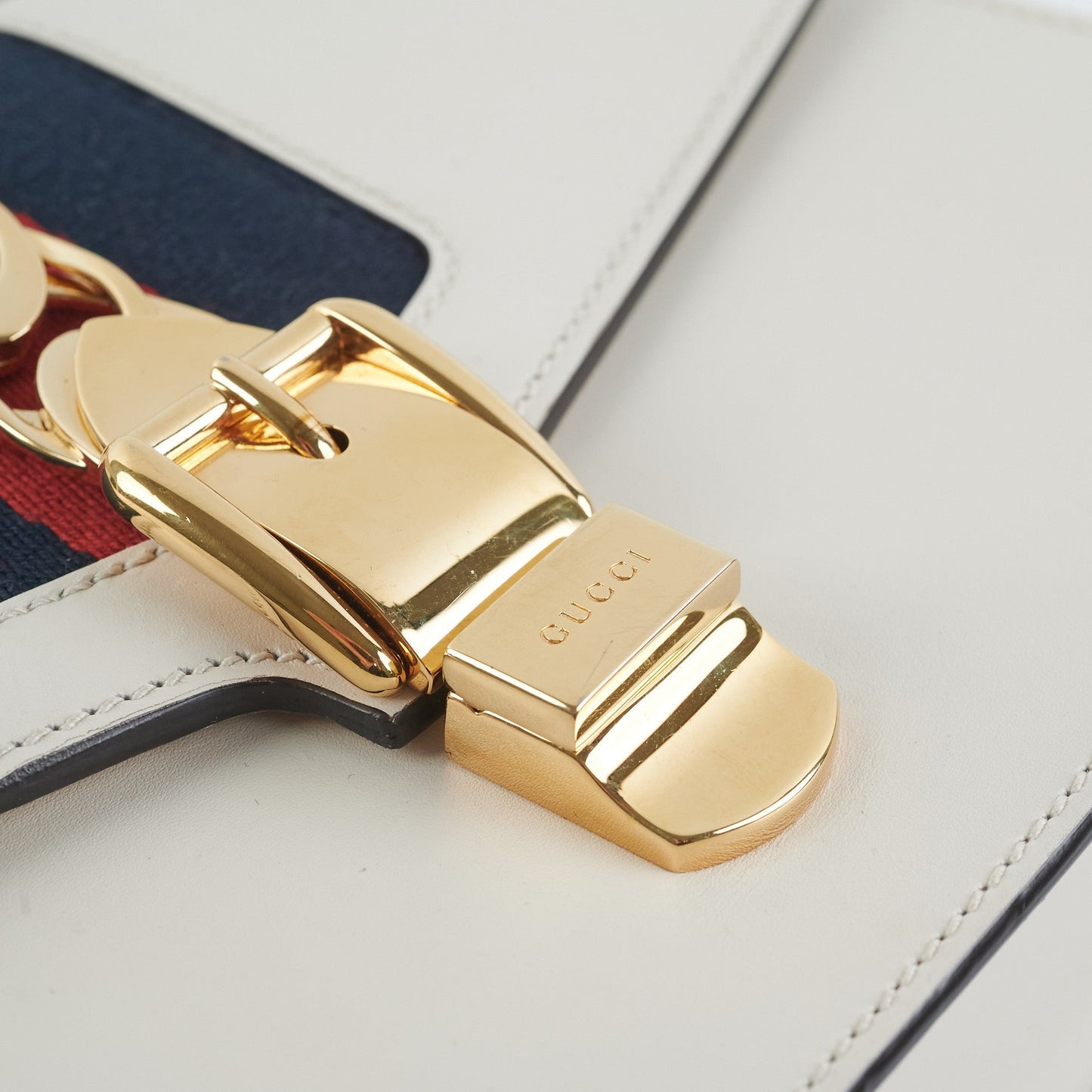 Gucci Sylvia White Shoulder Bag
