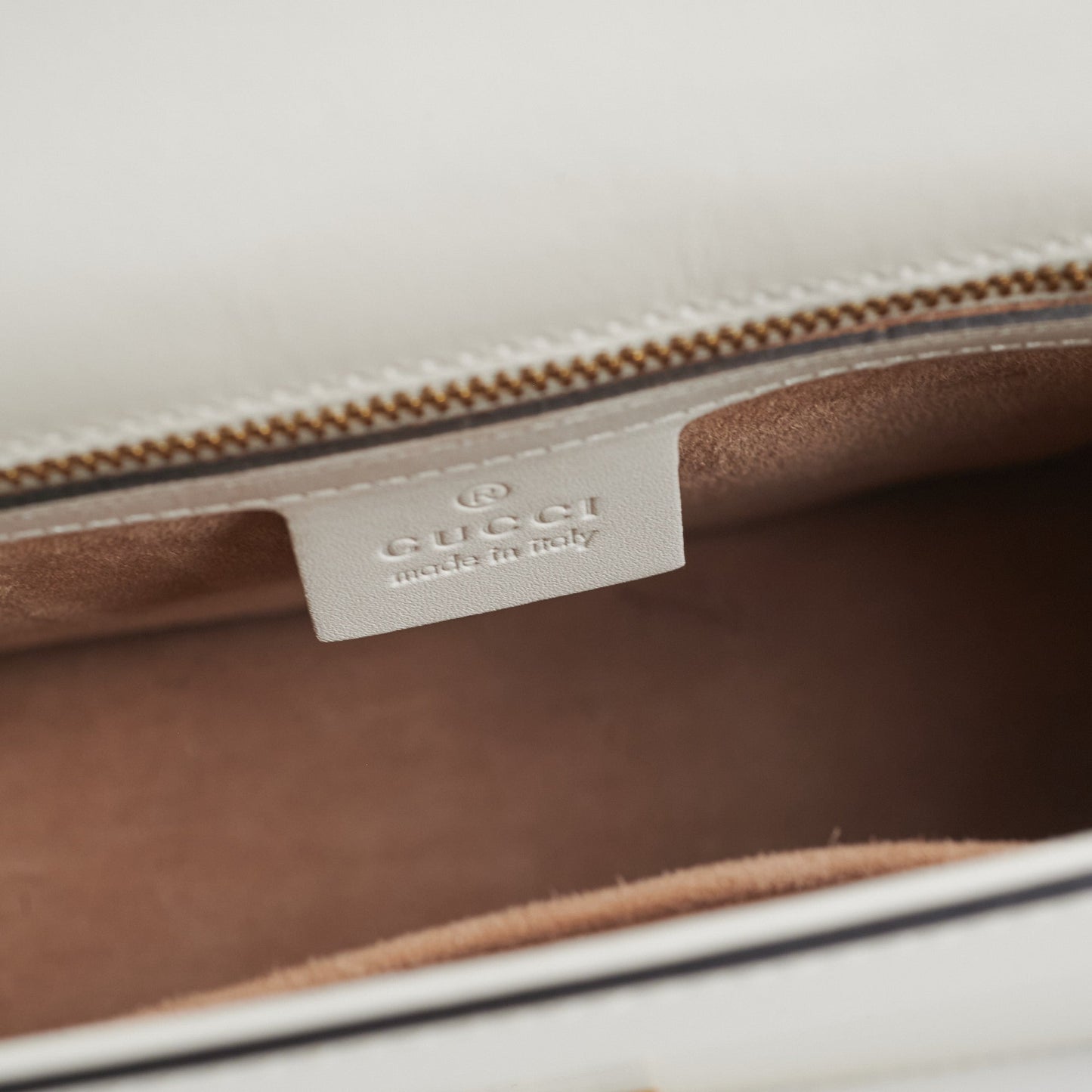 Gucci Sylvia White Shoulder Bag