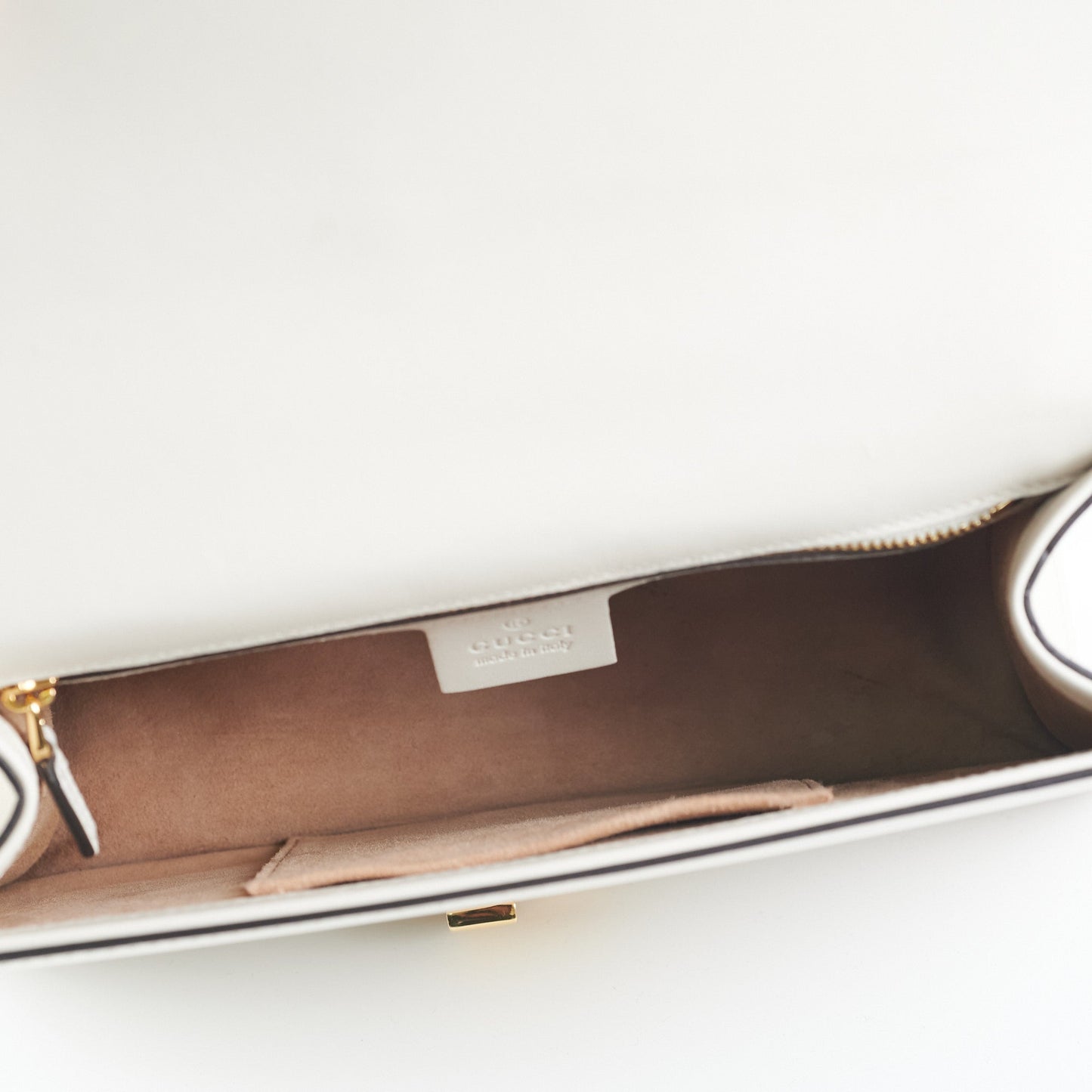 Gucci Sylvia White Shoulder Bag