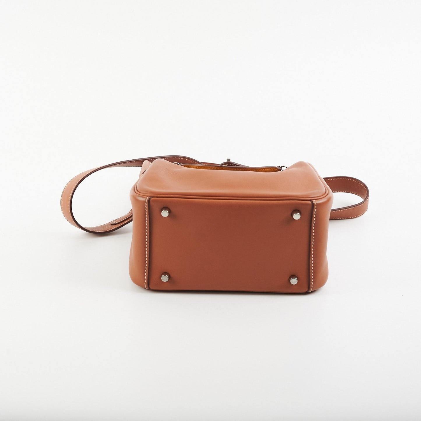 Hermes Mini Lindy Gold/Jaune Ambre
