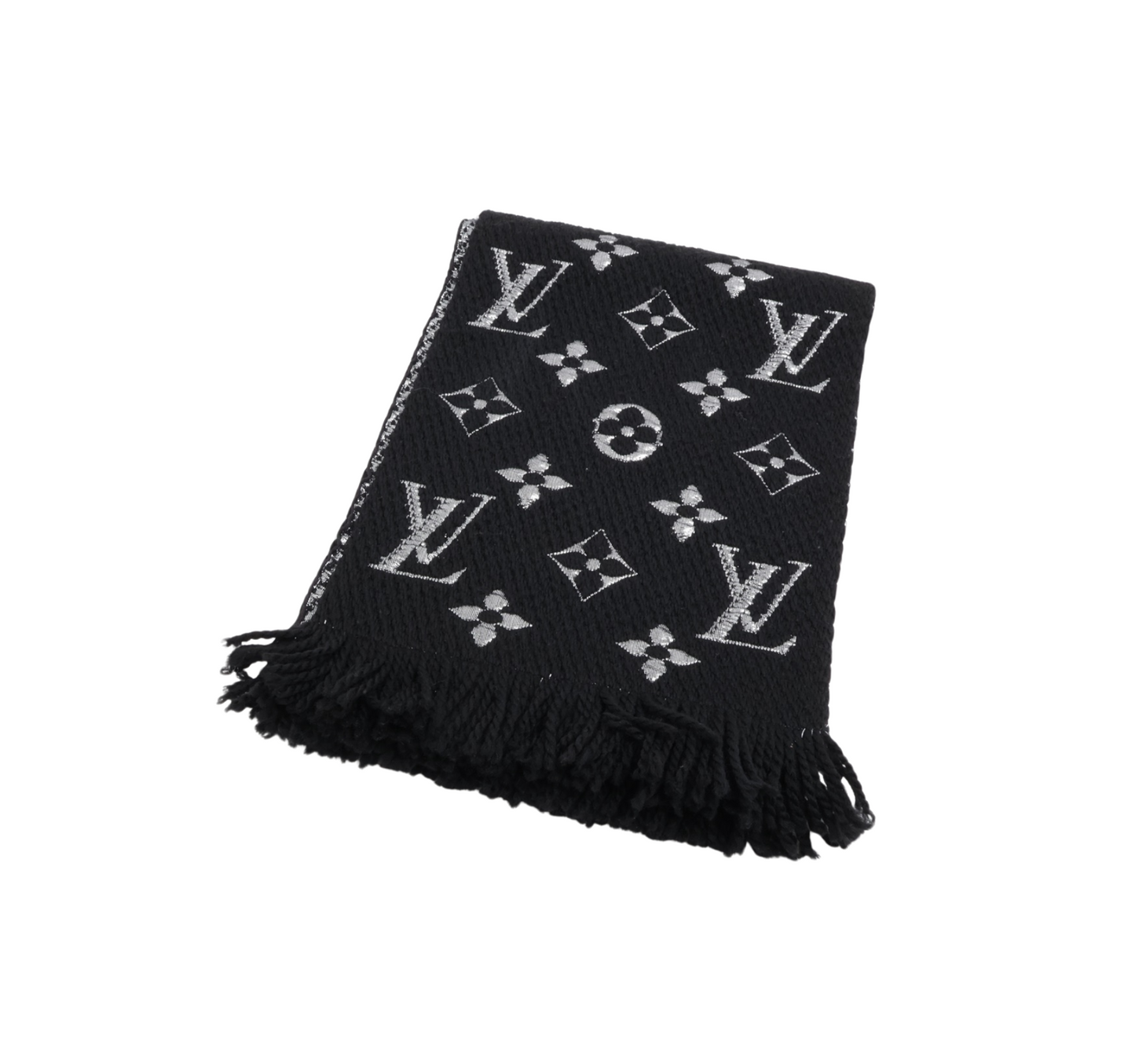 Louis Vuitton Eshal Progomania Black Scarf