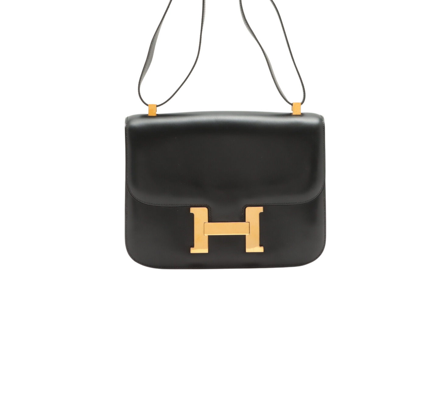 ITEM 30 - Hermes Constance 23 Box Calf Black- G Circle Stamp