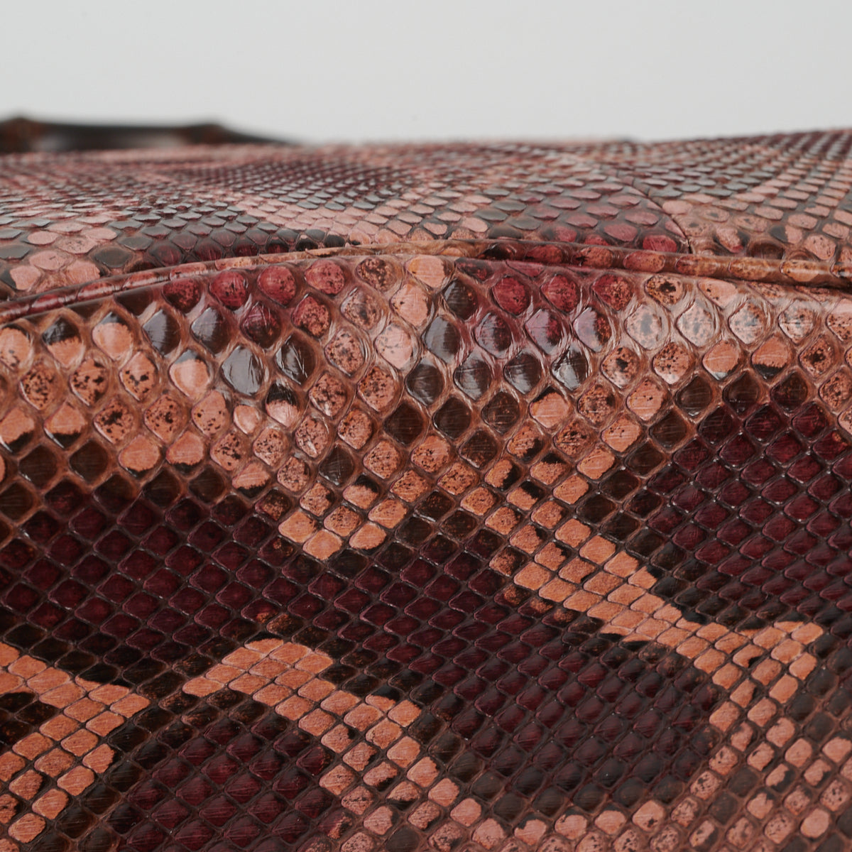 Gucci Lady Lock Python Bamboo Top Handle