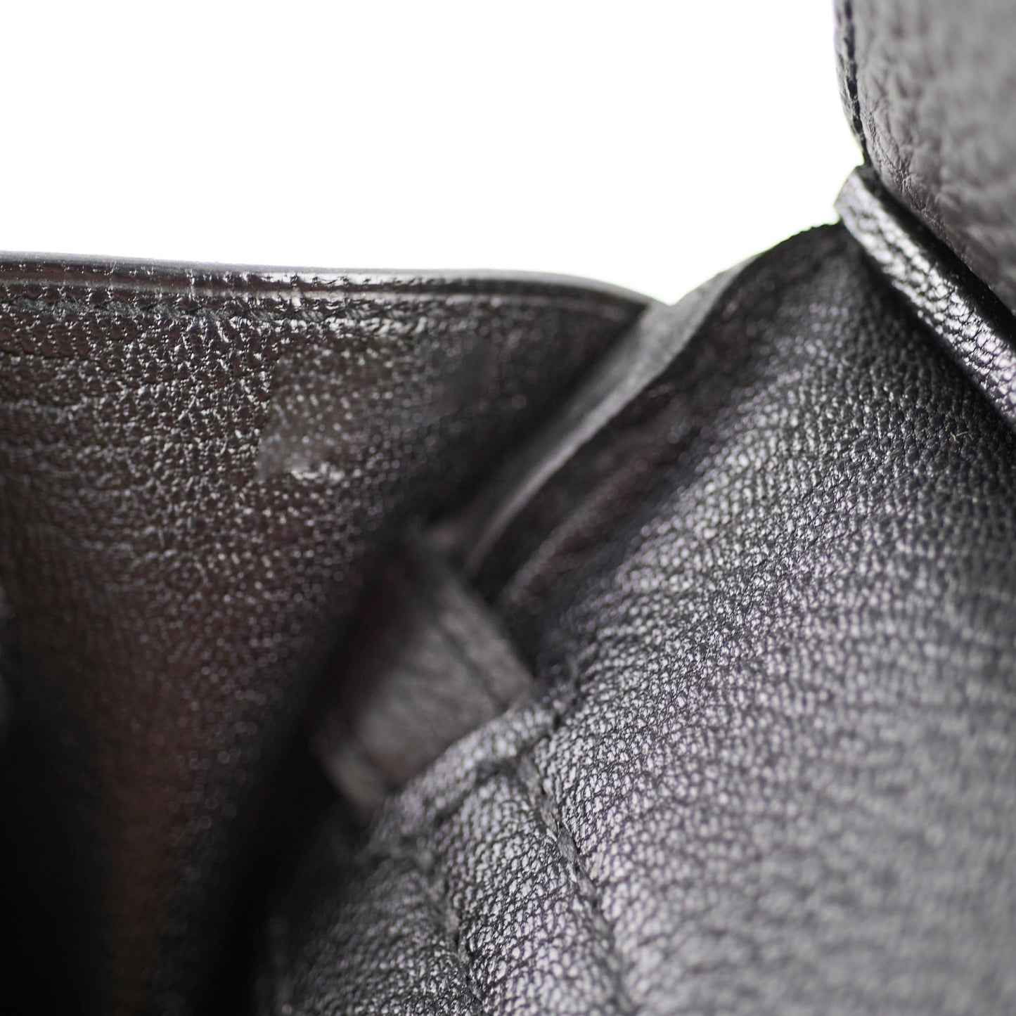 Hermes Birkin 25 Togo Noir D Stamp 2019