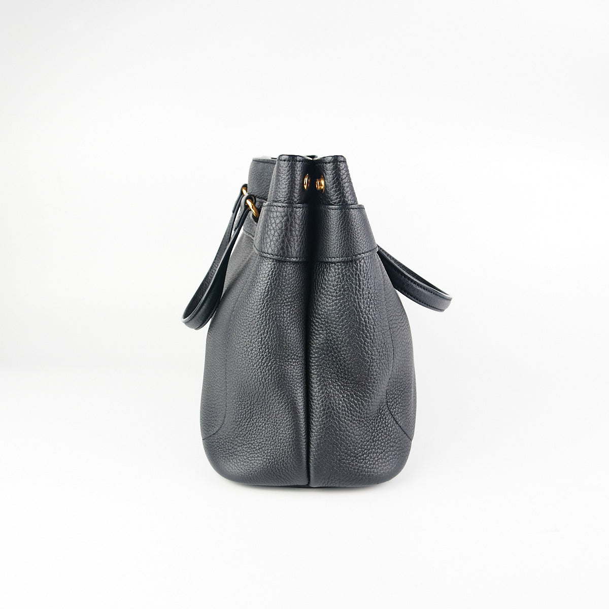 Gucci Bright Bit Convertible Tote Medium Black