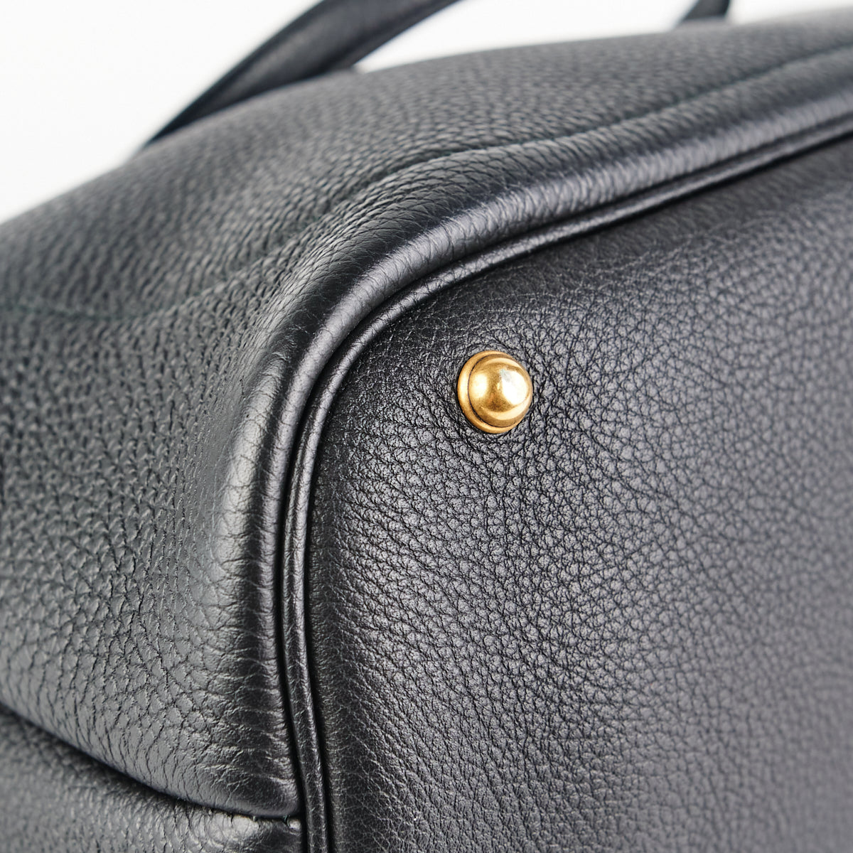 Gucci Bright Bit Convertible Tote Medium Black