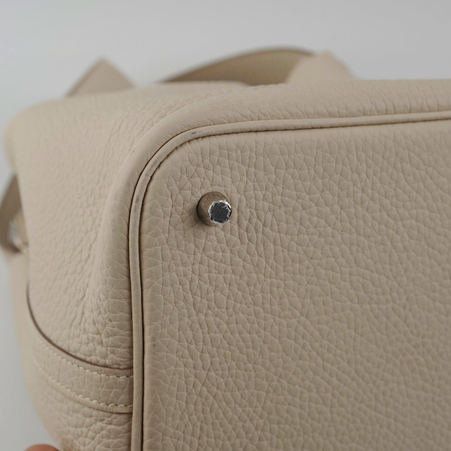 Hermes Picotin 22 Clemence Craie - C Stamp