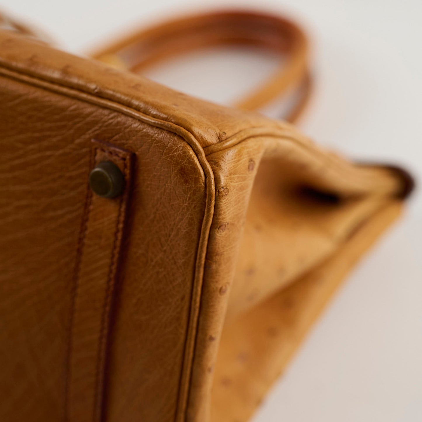 Hermes Birkin 30 Ostrich - Y Circle Stamp