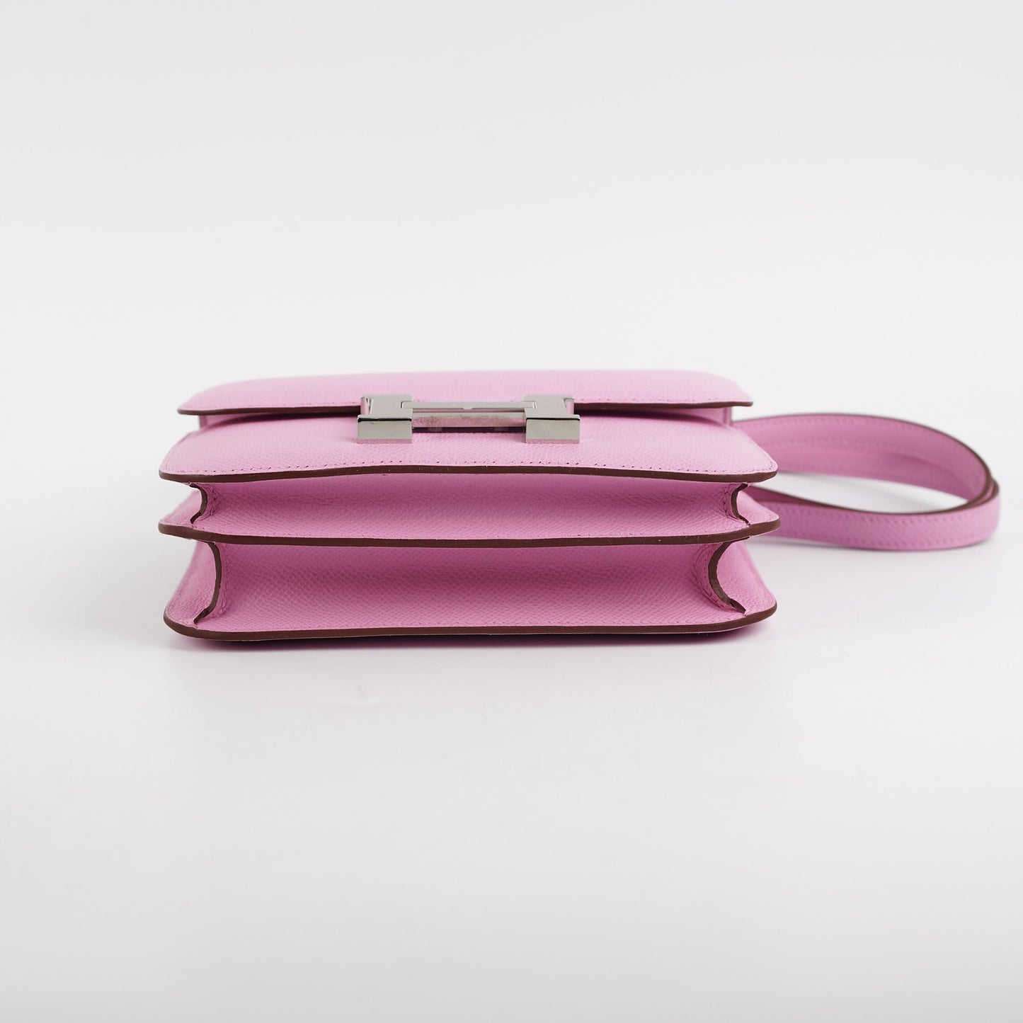 Hermes Mini Constance 18 Veau Epsom Mauve Sylvestre - U stamp (2022)