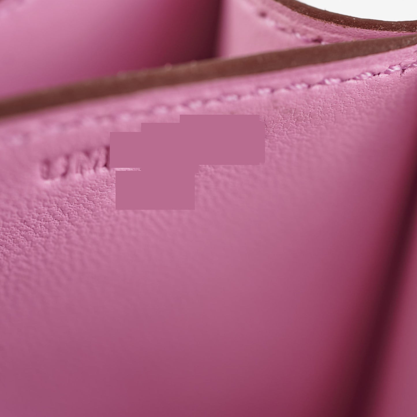 Hermes Mini Constance 18 Veau Epsom Mauve Sylvestre - U stamp (2022)