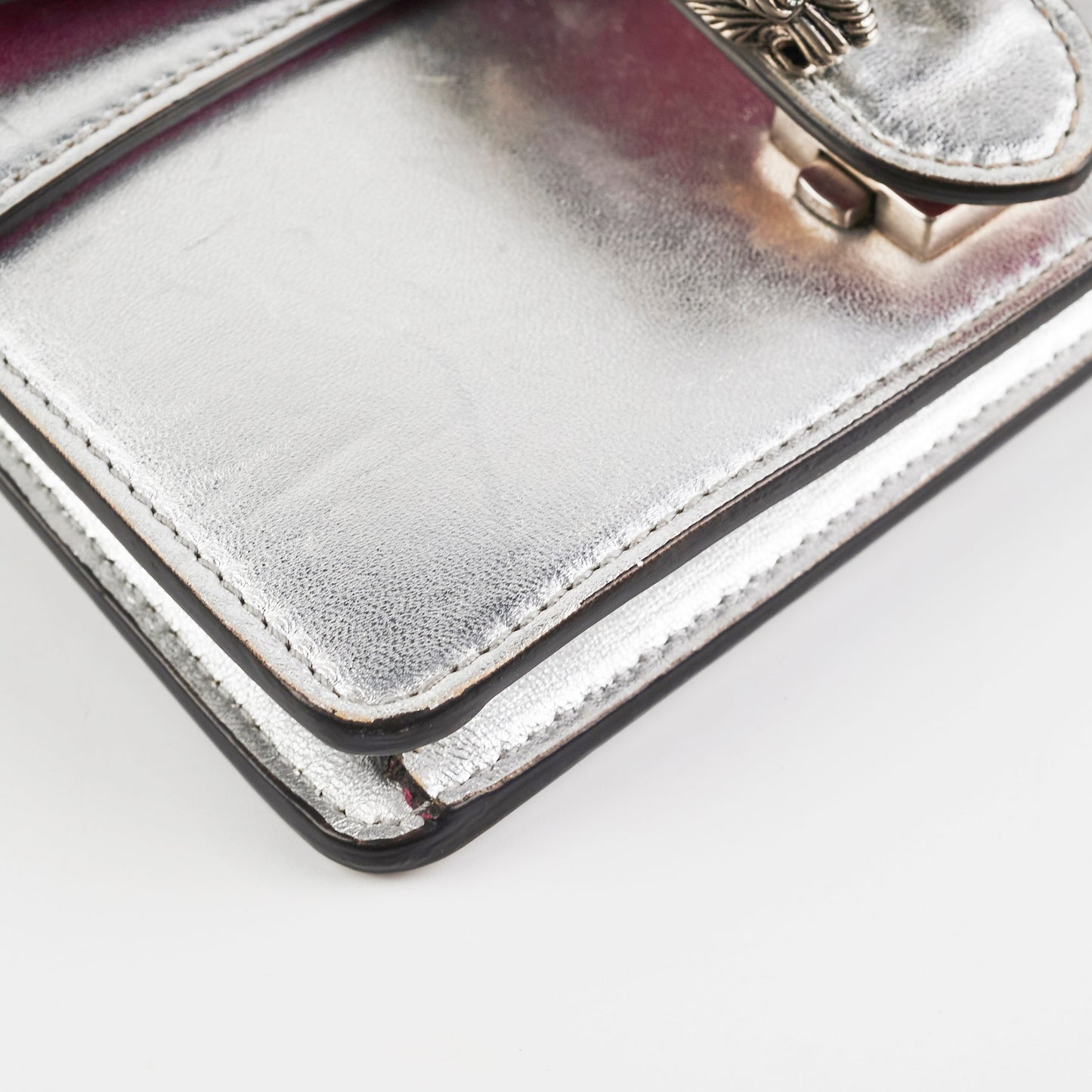 Gucci Silver Mini Dionysus