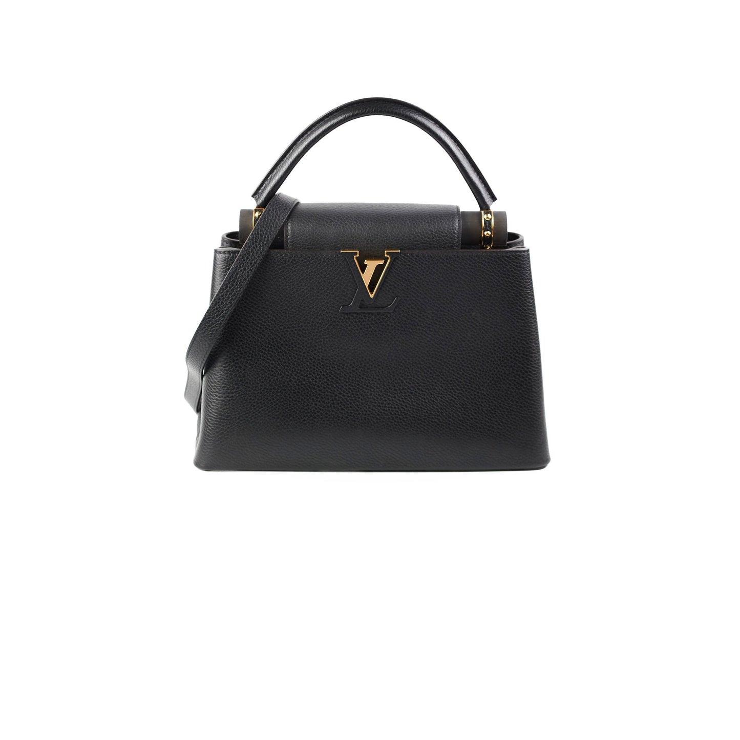 Louis Vuitton Capucines PM Black