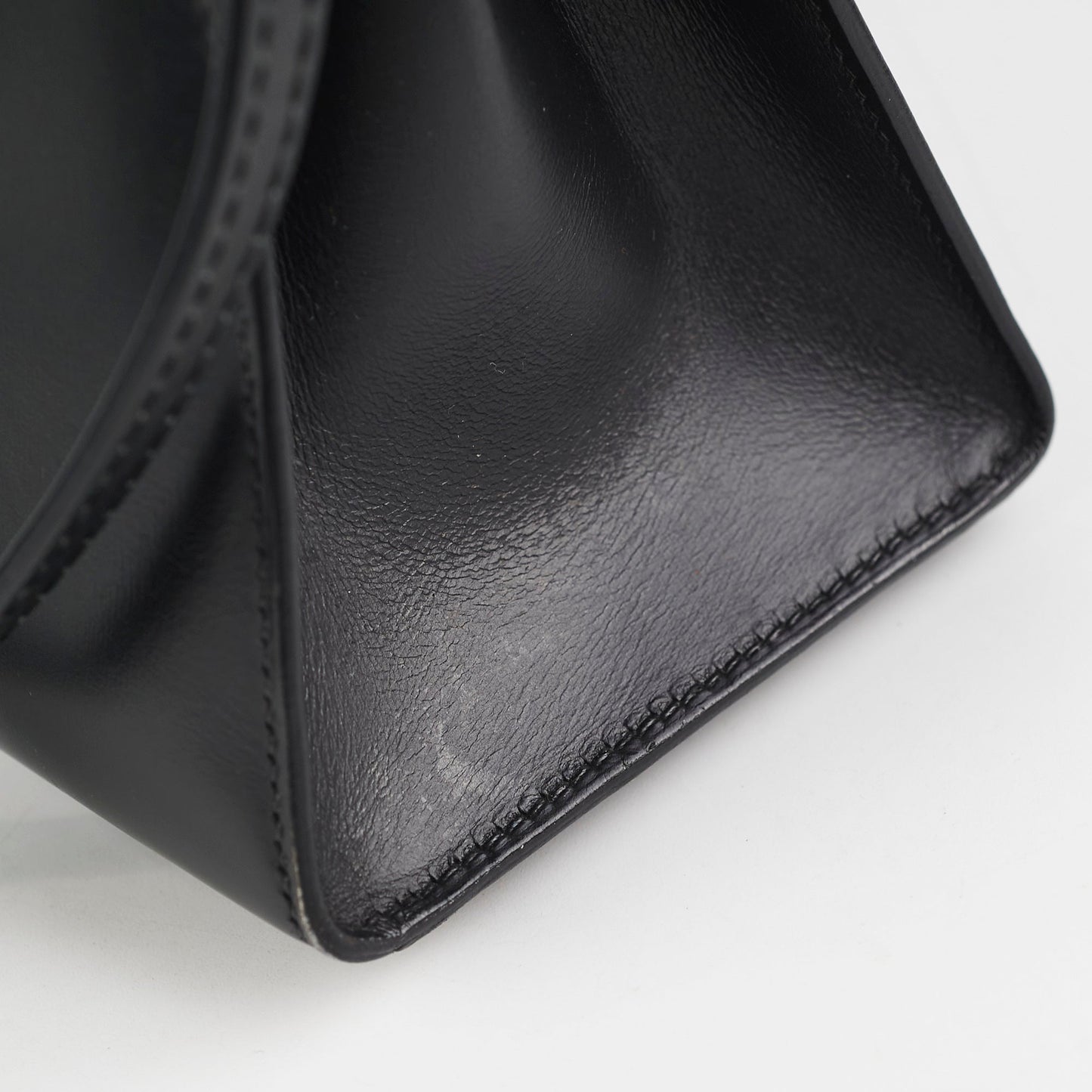 Hermes Vintage Mini Kelly Black - Stamp T Circle
