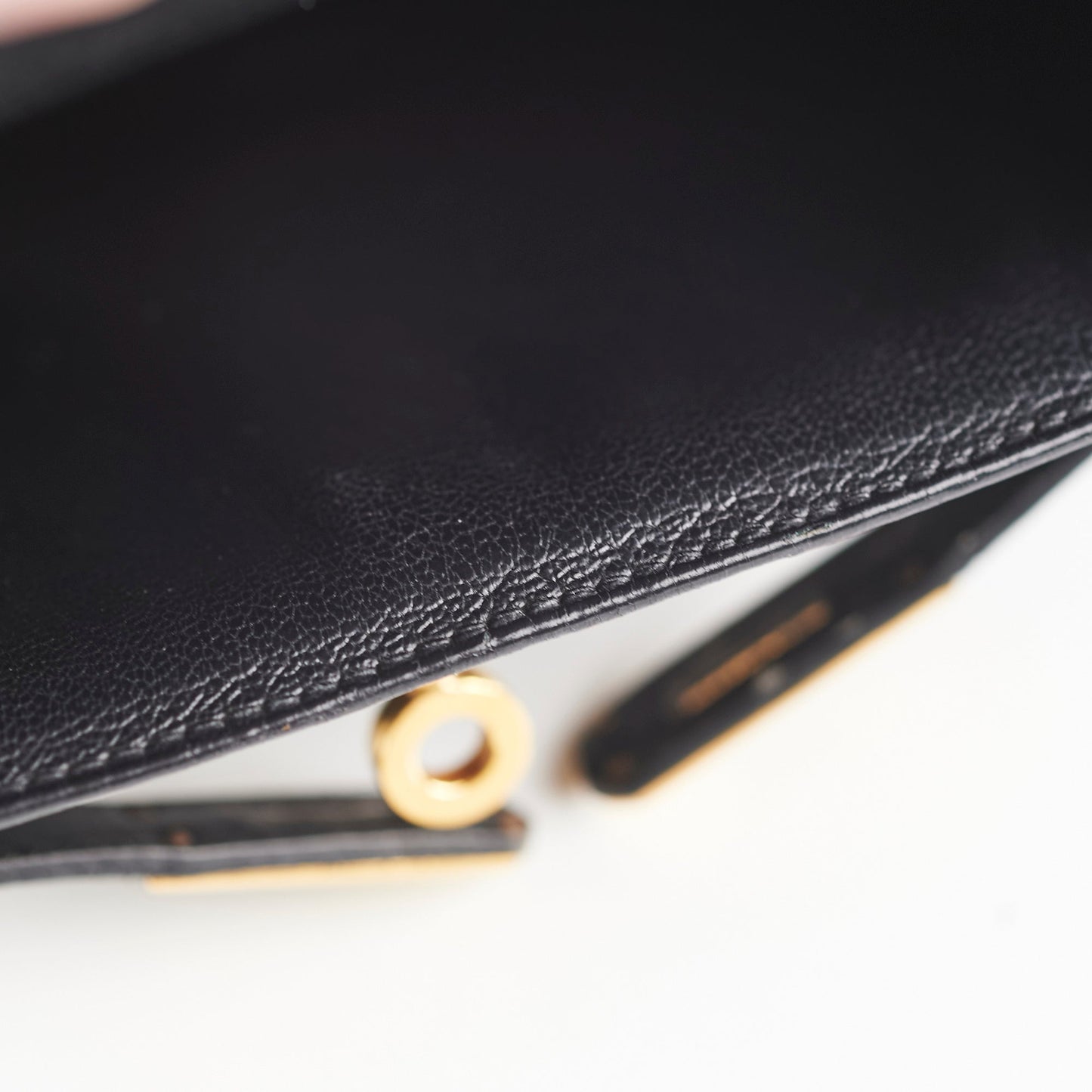 Hermes Vintage Mini Kelly Black - Stamp T Circle