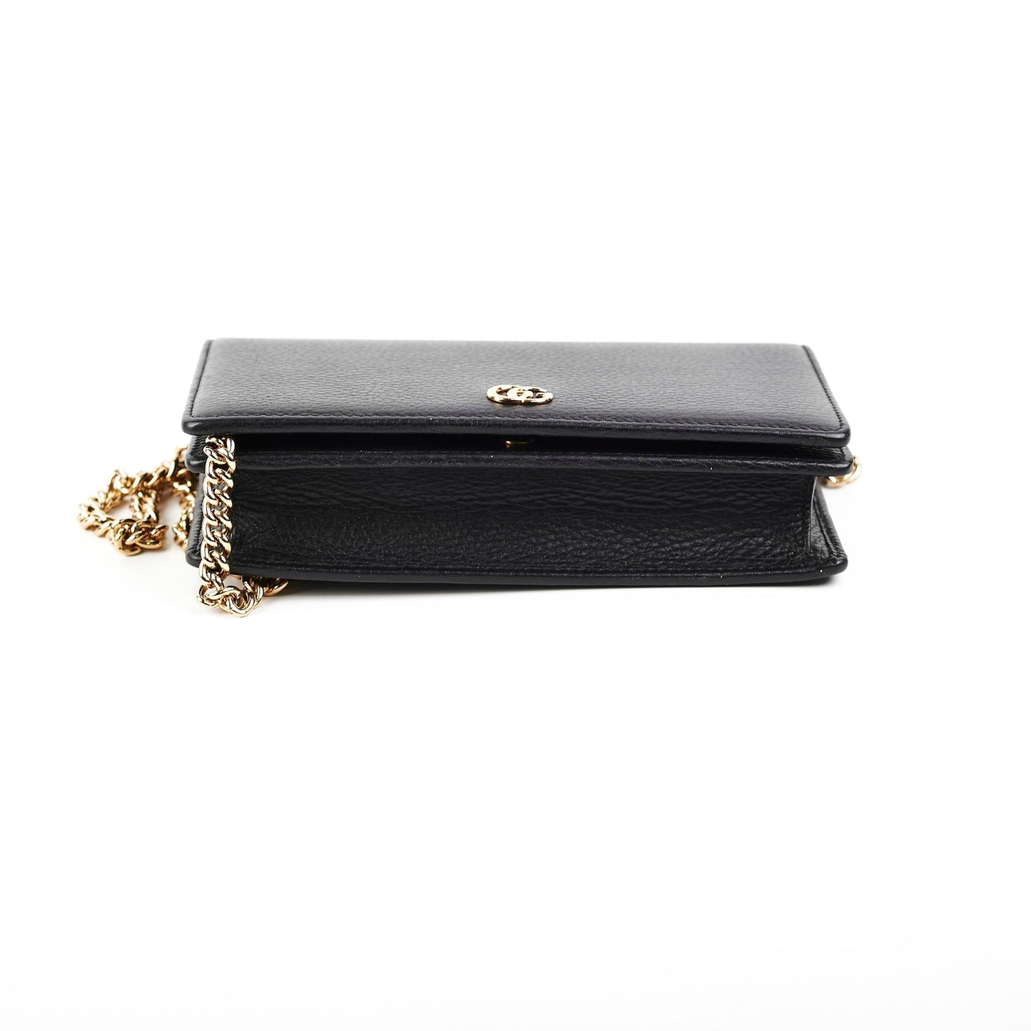 Gucci Black Wallet On Chain WOC