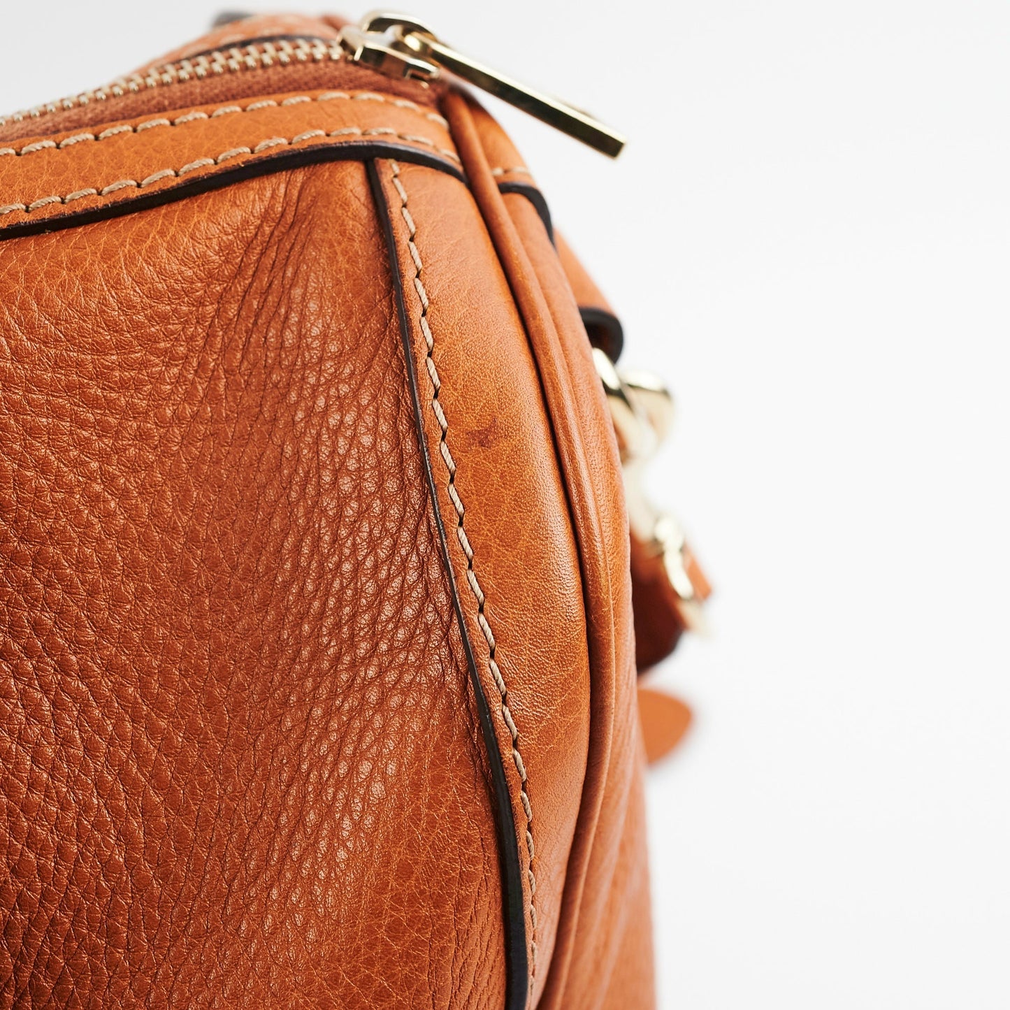 Gucci Brown Medium Web Crossbody Bag