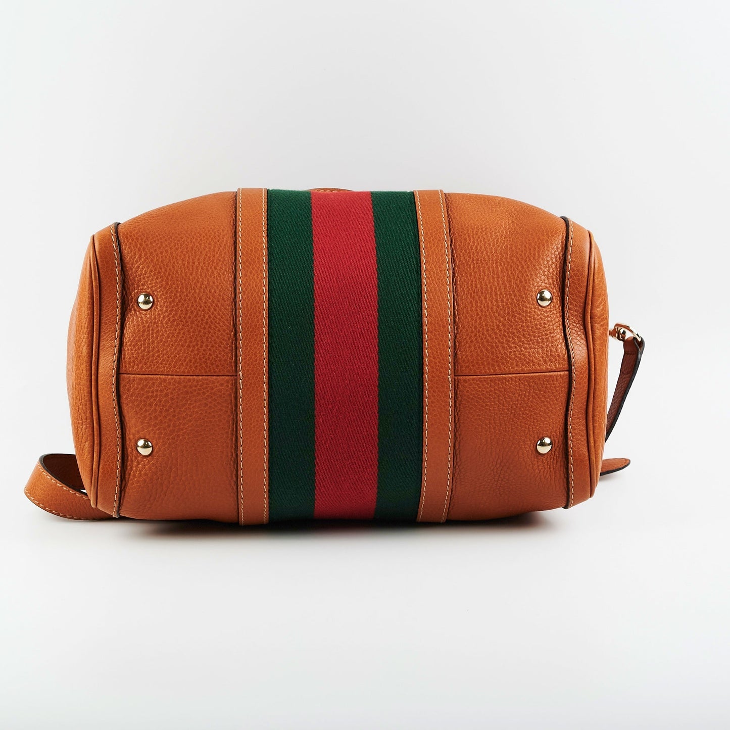 Gucci Brown Medium Web Crossbody Bag