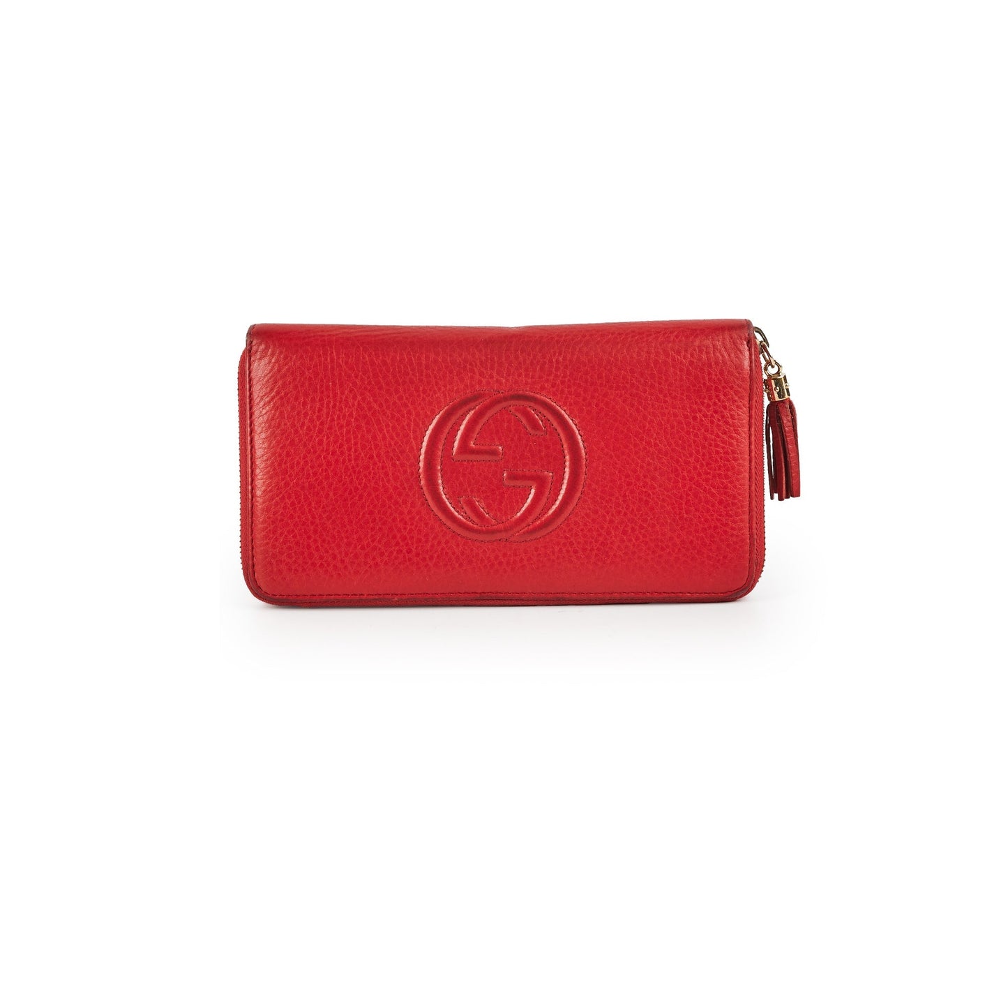 Gucci Zip Wallet Red