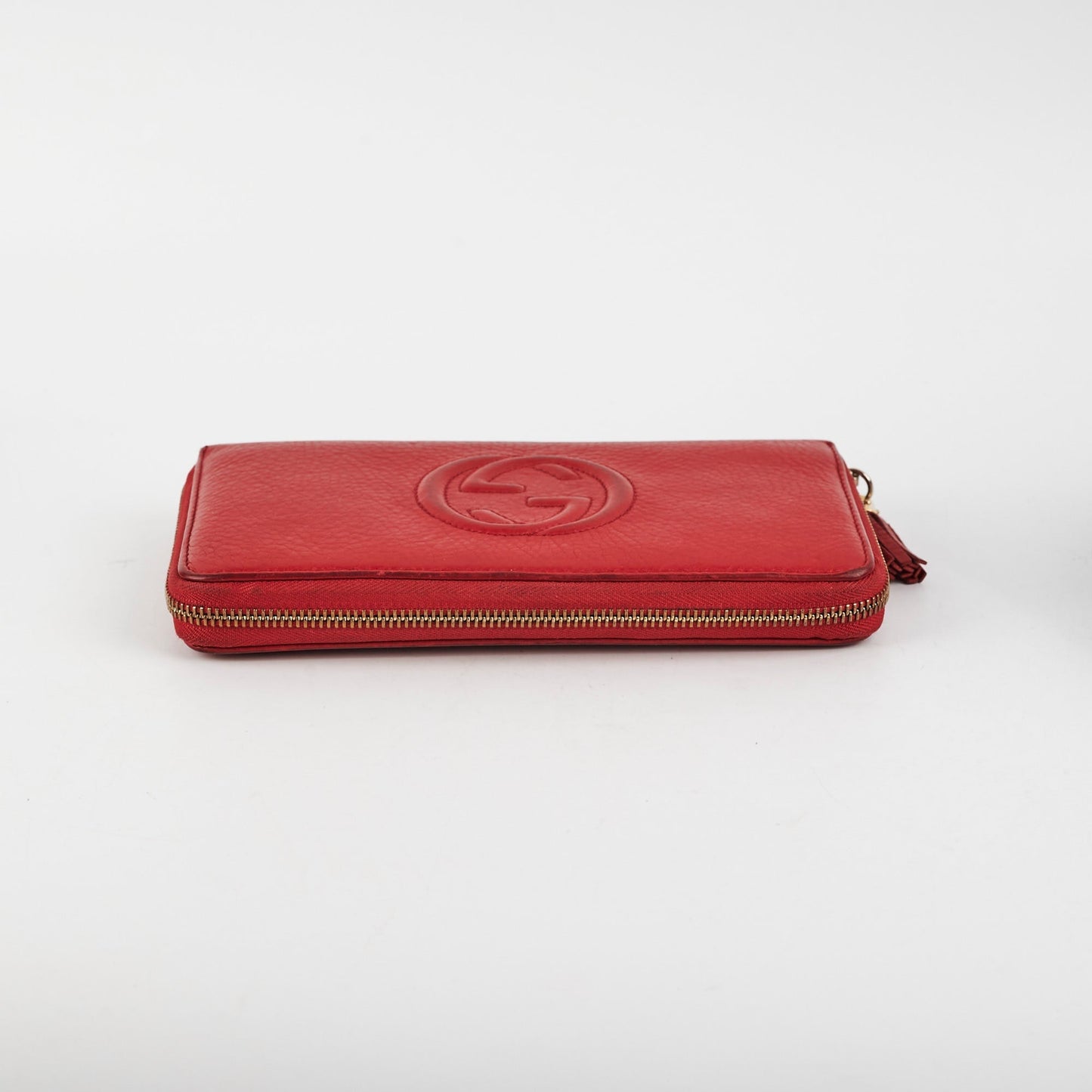 Gucci Zip Wallet Red