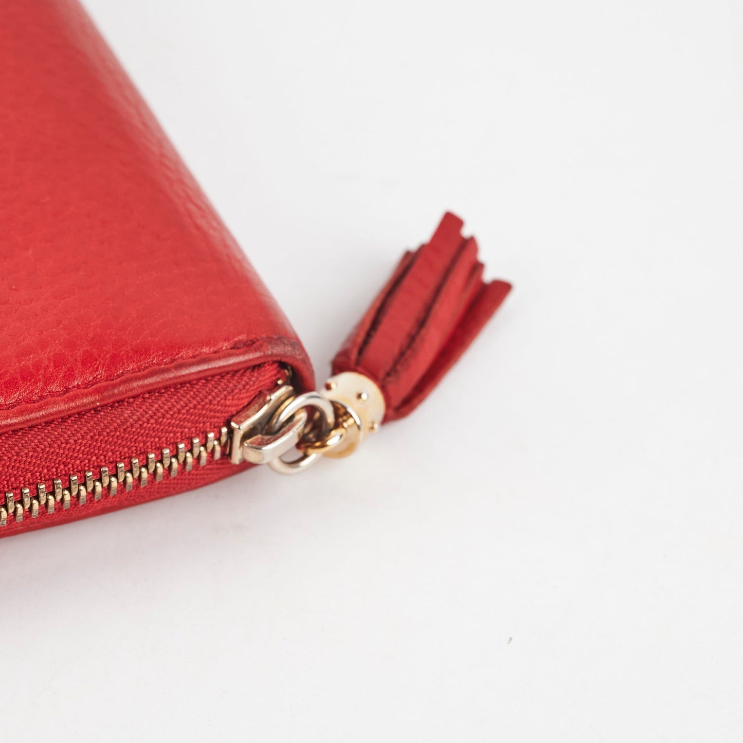 Gucci Zip Wallet Red