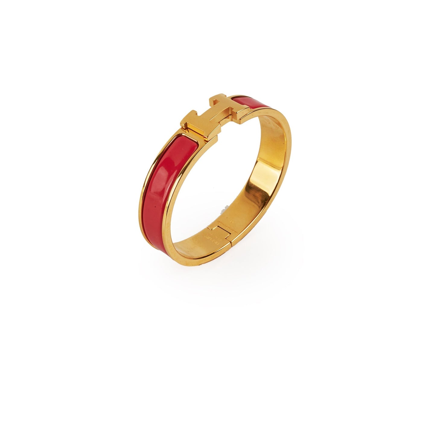 Hermes Clic H Bracelet Red PM