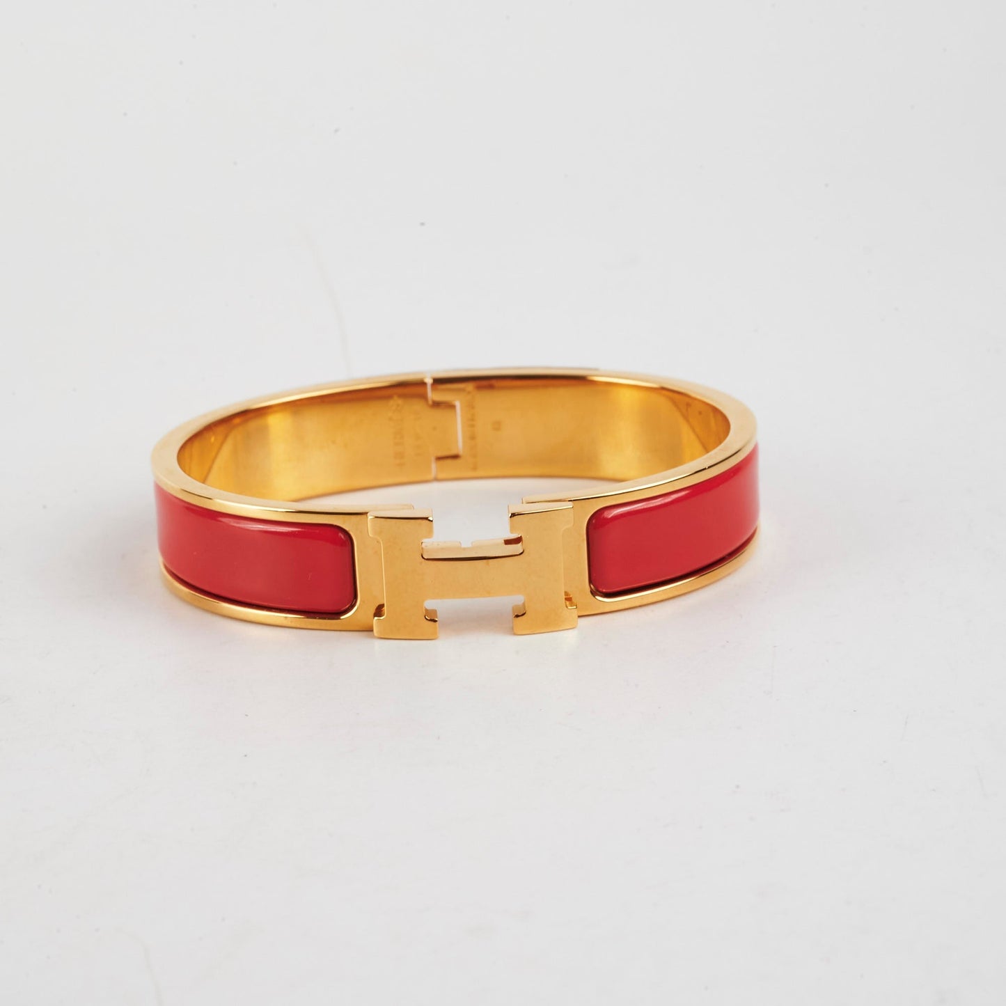 Hermes Clic H Bracelet Red PM