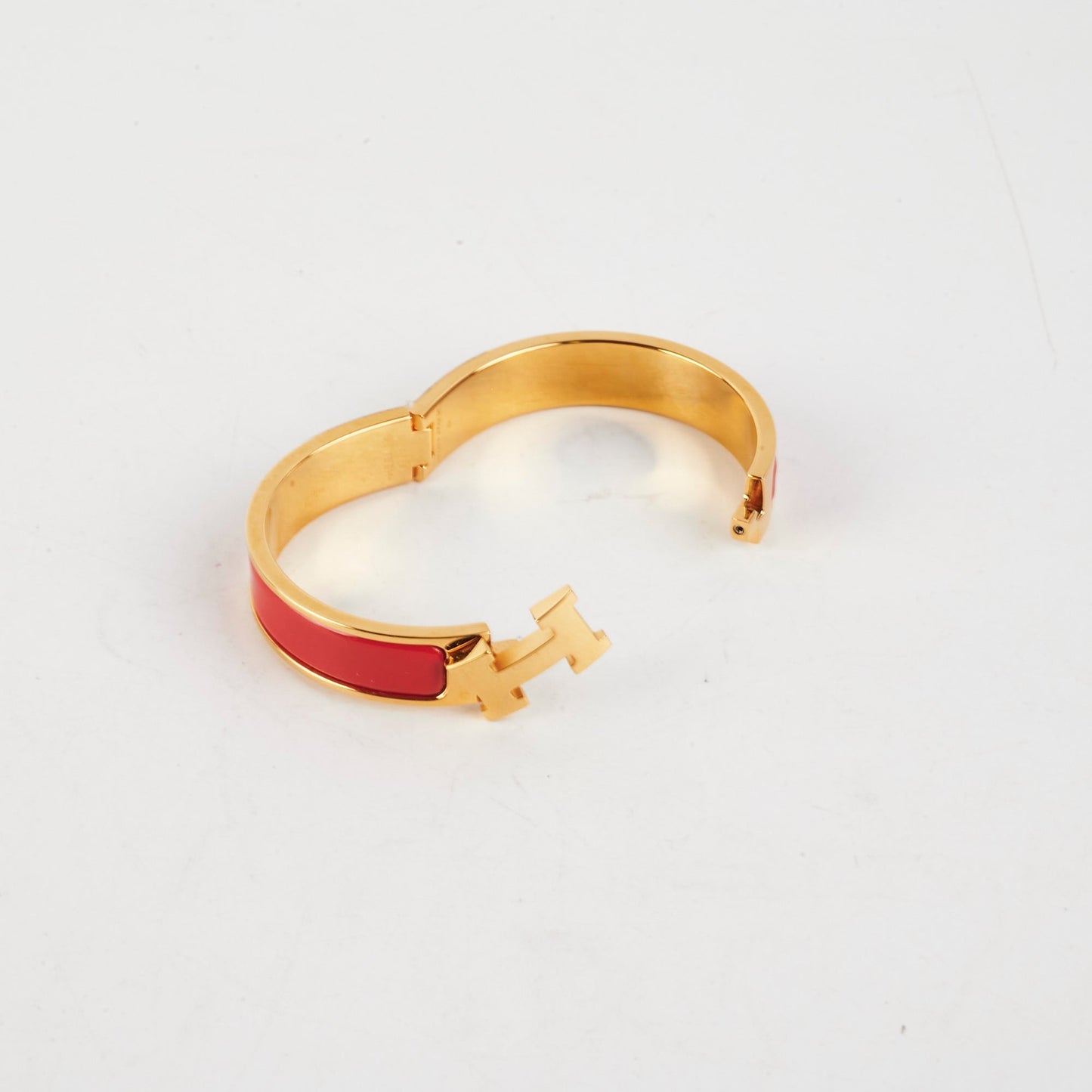 Hermes Clic H Bracelet Red PM