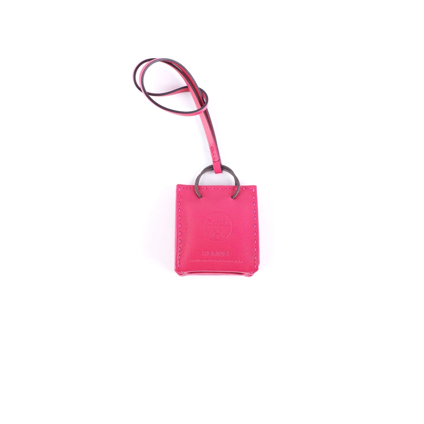 Hermes Bag Charm Fushia