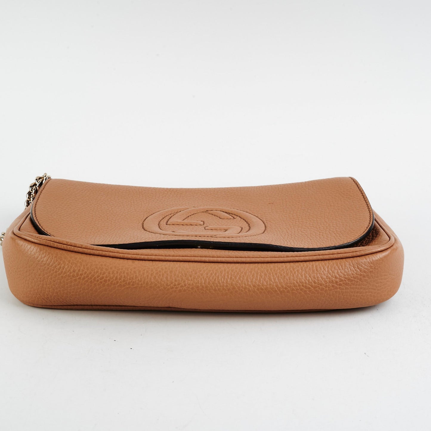 Gucci Soho Swing Chain Bag Beige