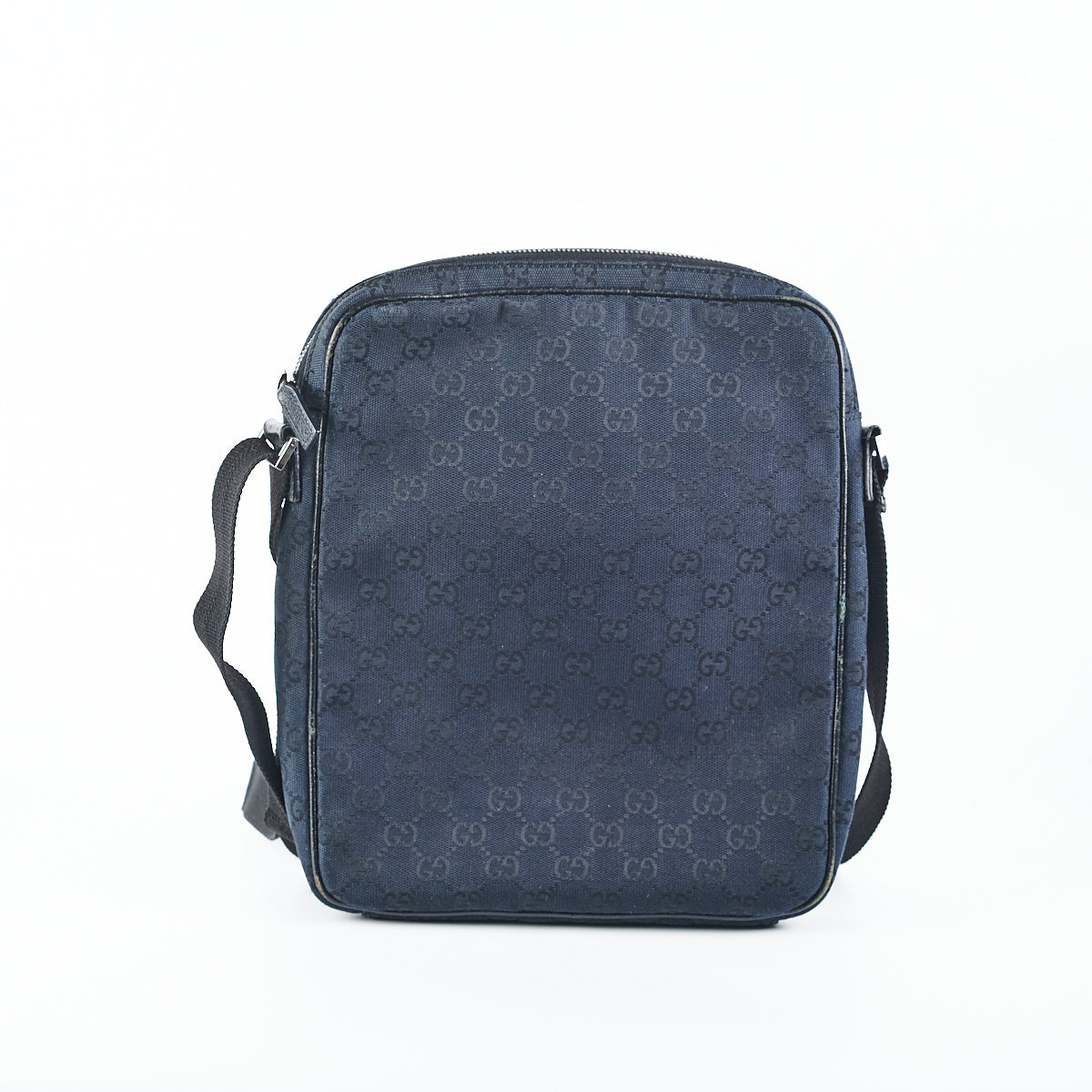 Gucci Men Messenger Canvas Black