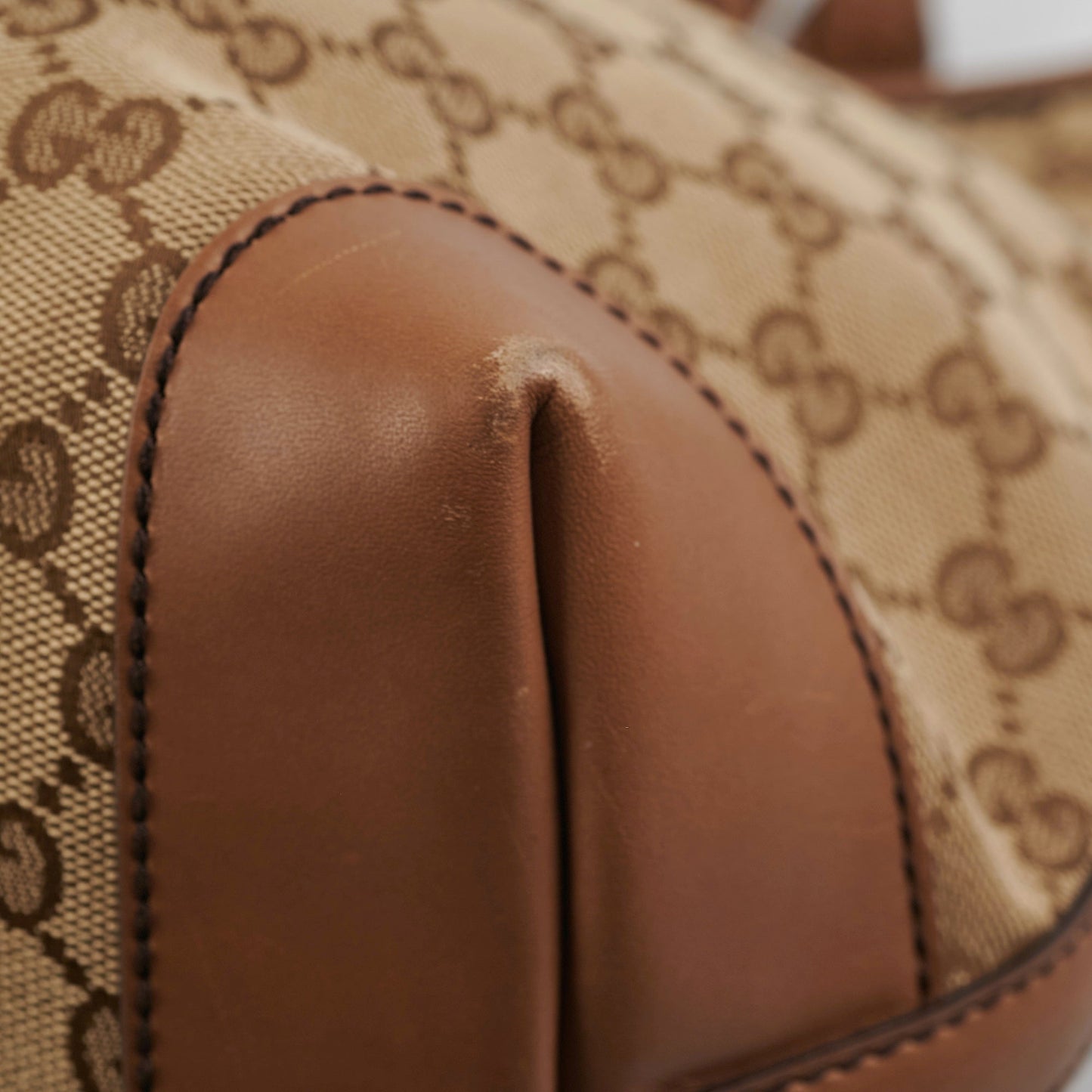 Gucci Craft Monogram Tote Bag