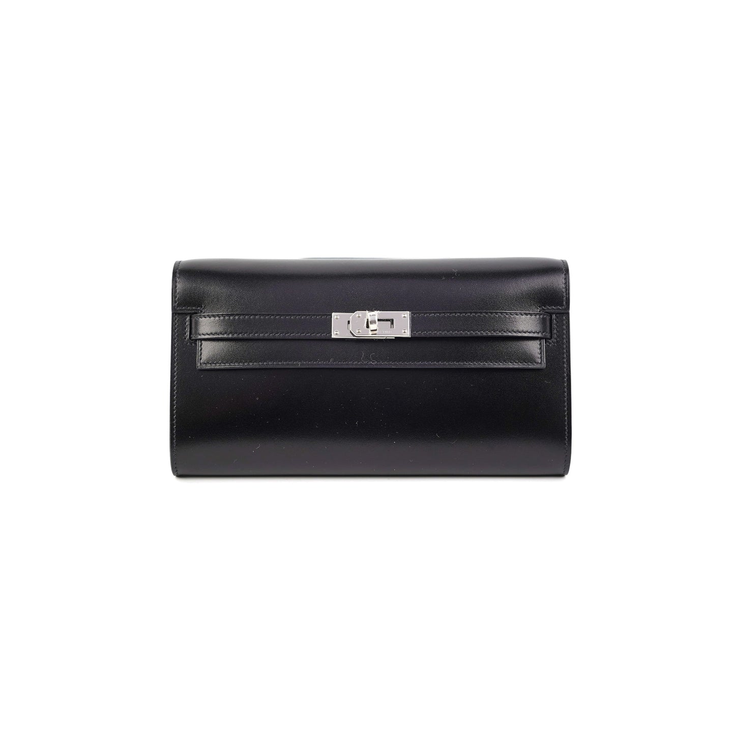 Hermes Kelly To Go Noir Box Calf
