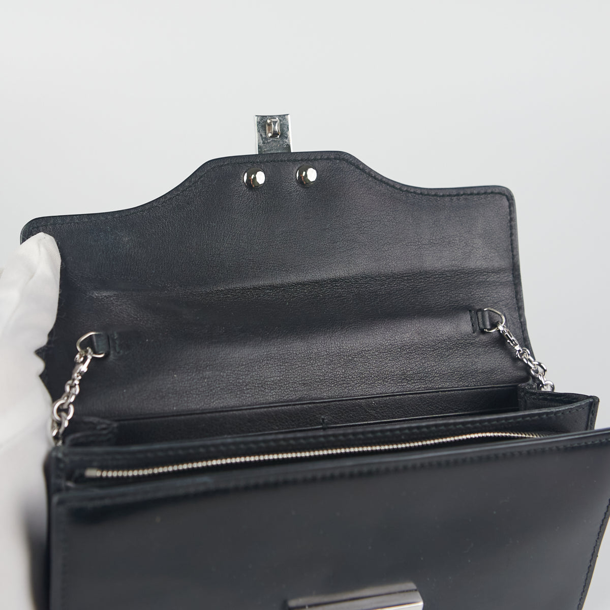 Gucci Lady Lock Wallet on Chain Black